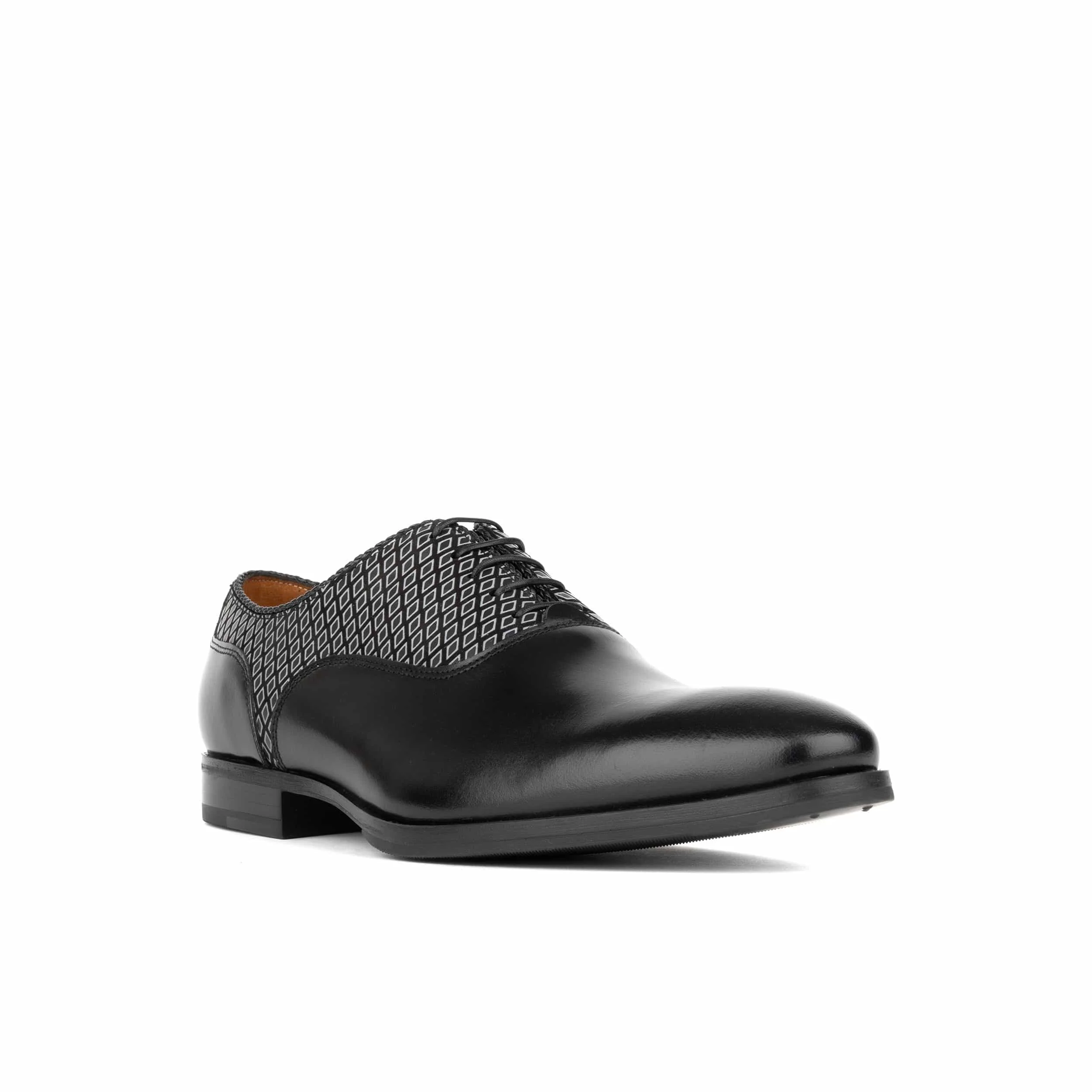 Arthur - Black & Black Diamond - Men’s Leather Dress Shoe - Image 2