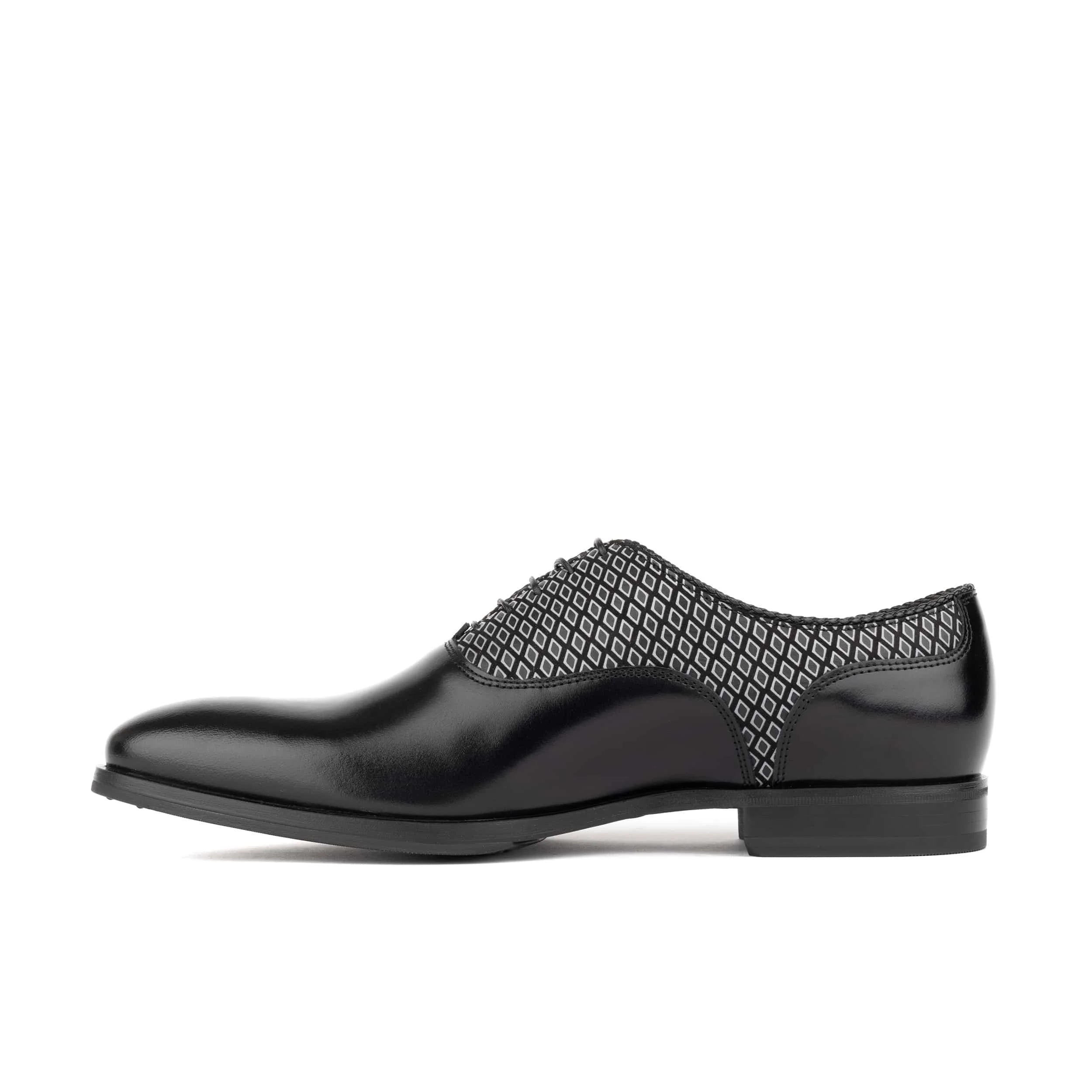 Arthur - Black & Black Diamond - Men’s Leather Dress Shoe - Image 3