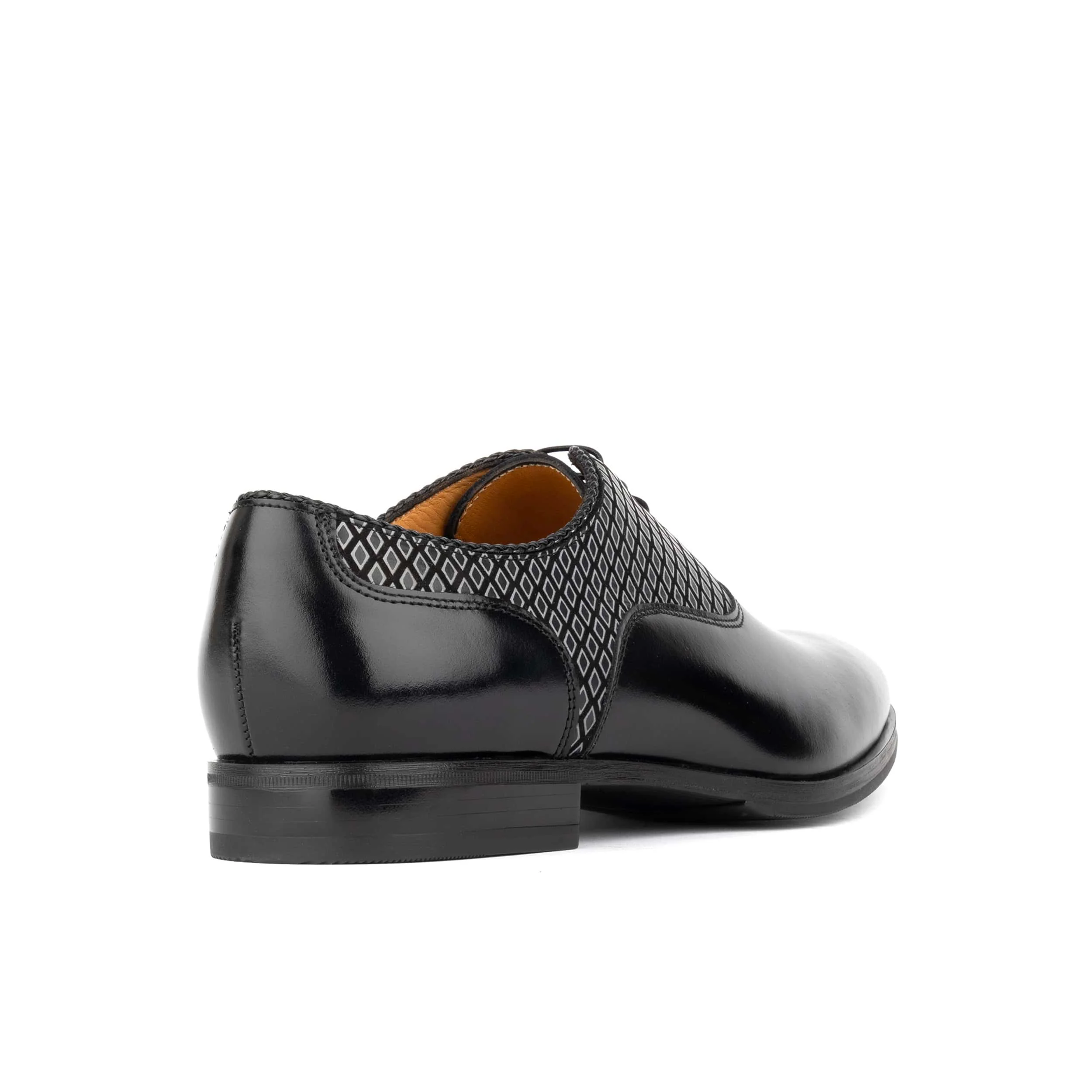 Arthur - Black & Black Diamond - Men’s Leather Dress Shoe - Image 4