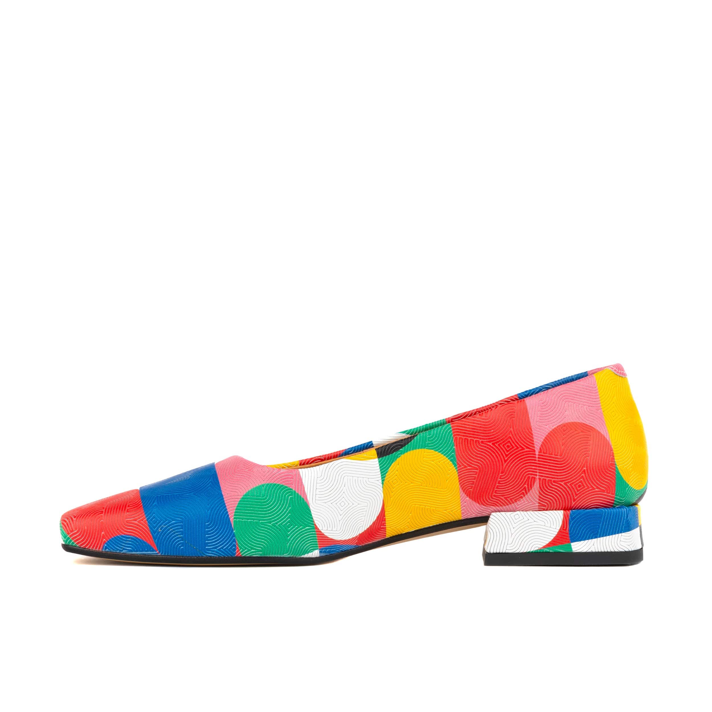 Ballerina - Groovy -  Women's low heel leather ballet flat - Image 3