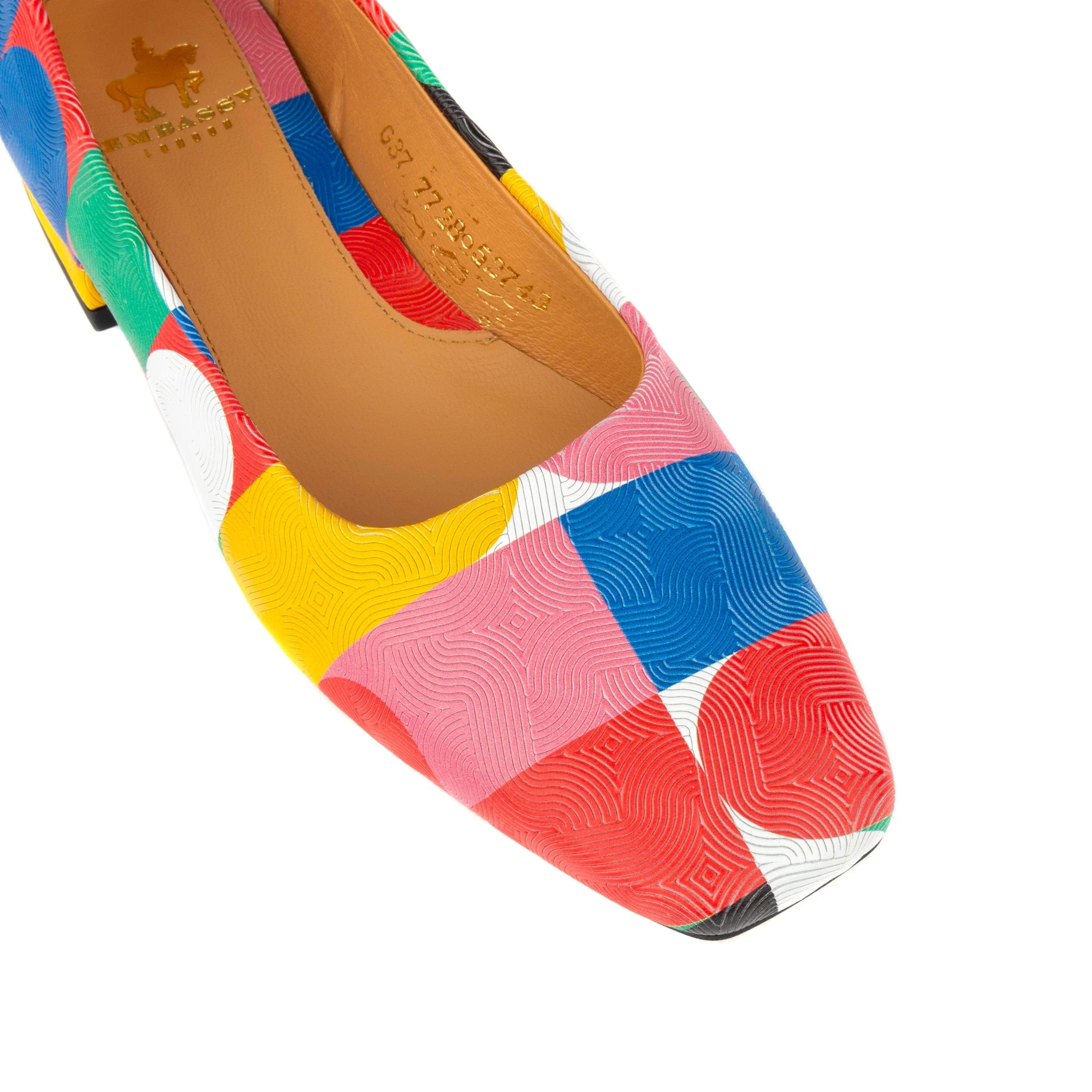 Ballerina - Groovy -  Women's low heel leather ballet flat - Image 7