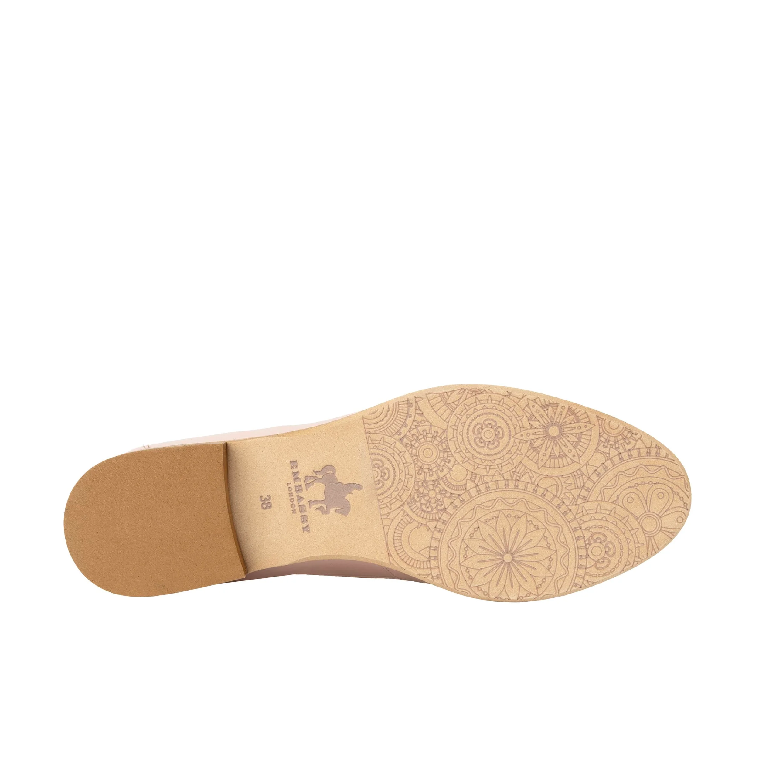 Boatie - Yellow & Cream & Pink - Women's Leather Boat Shoe - Image 6
