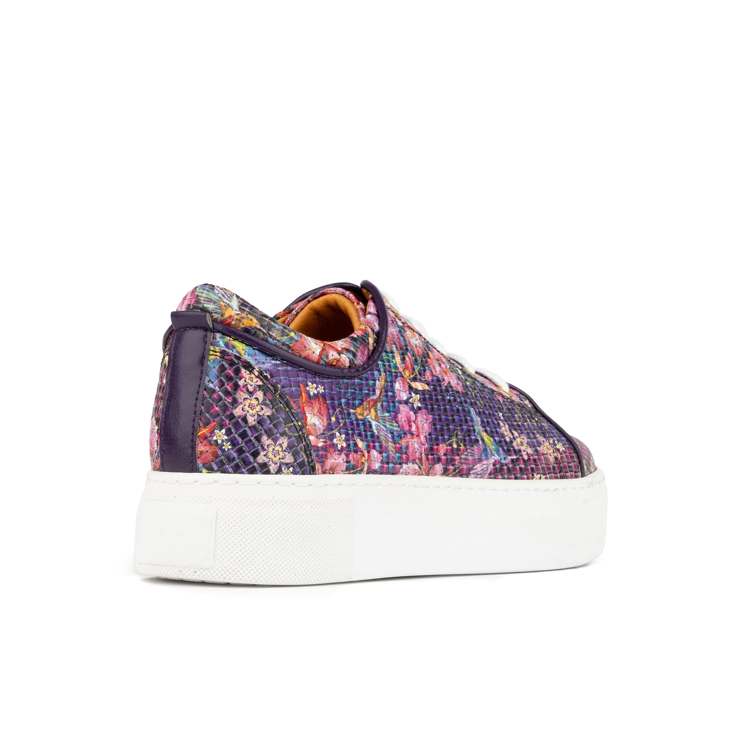 Camila - Hummingbird - Women’s Chunky Leather Platform Trainer - Image 4
