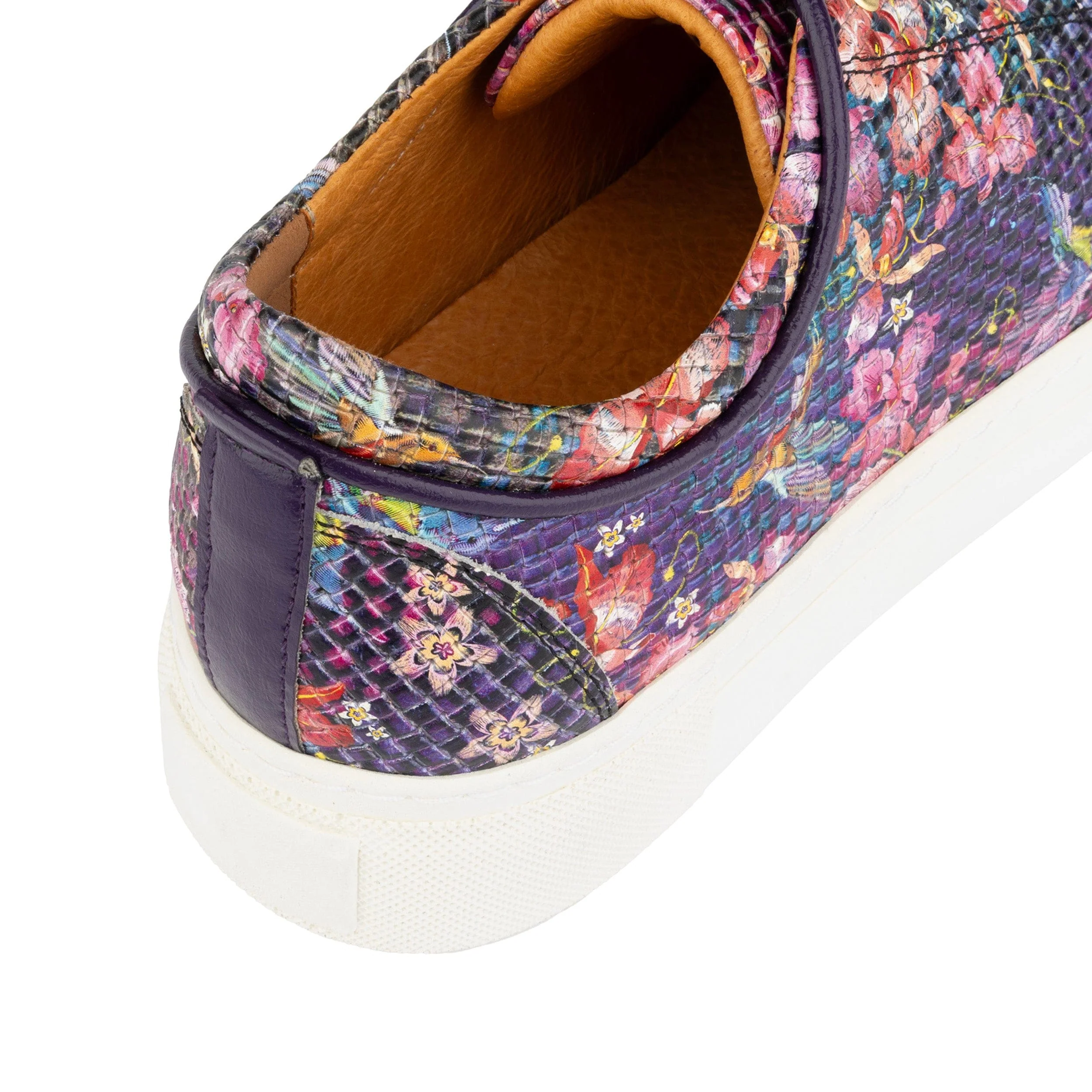 Camila - Hummingbird - Women’s Chunky Leather Platform Trainer - Image 8
