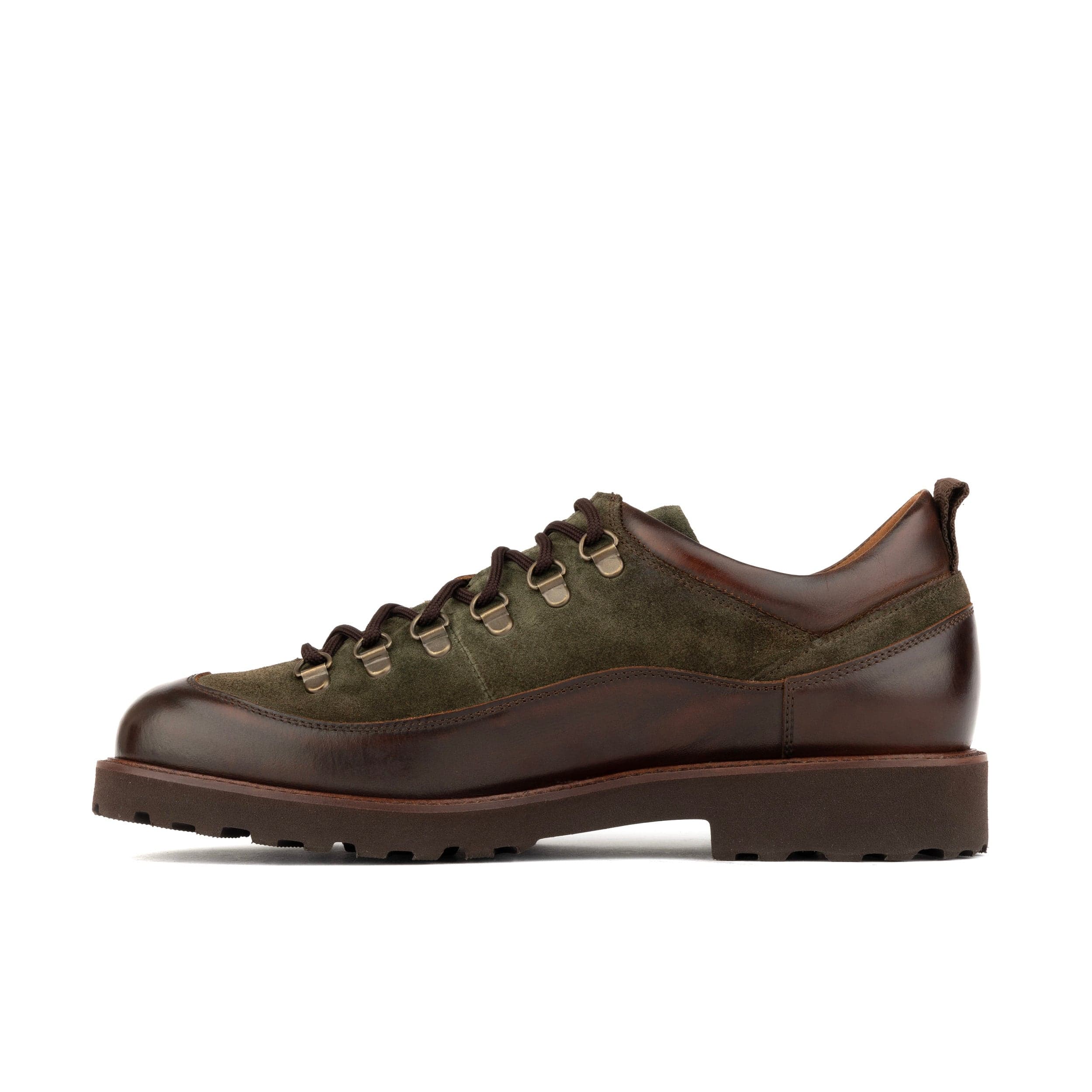 Dartmoor - Green - Men's Leather & Suede Hiking Shoe - Image 4