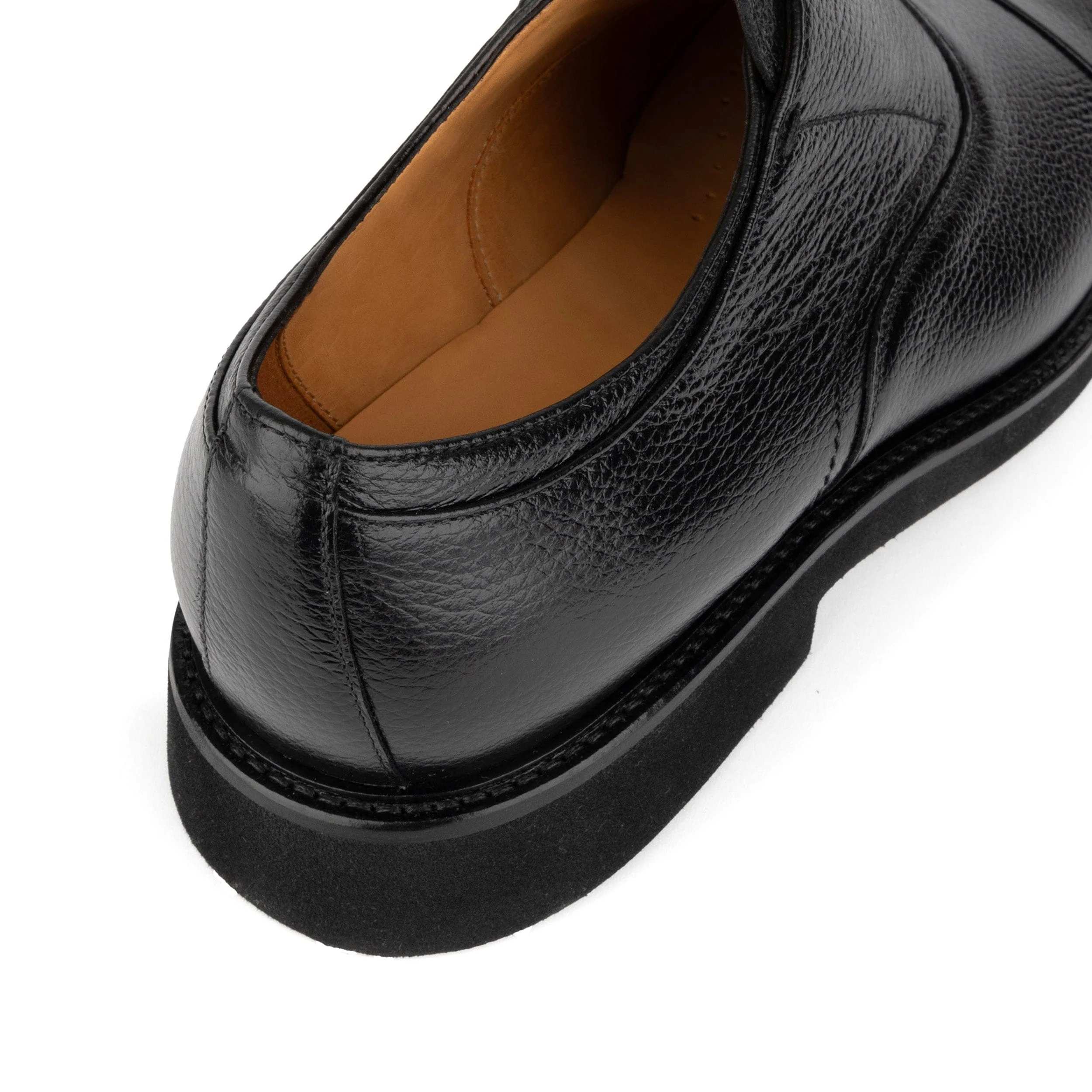 Dunlee - Black - Men's leather slip-on loafer - Image 8