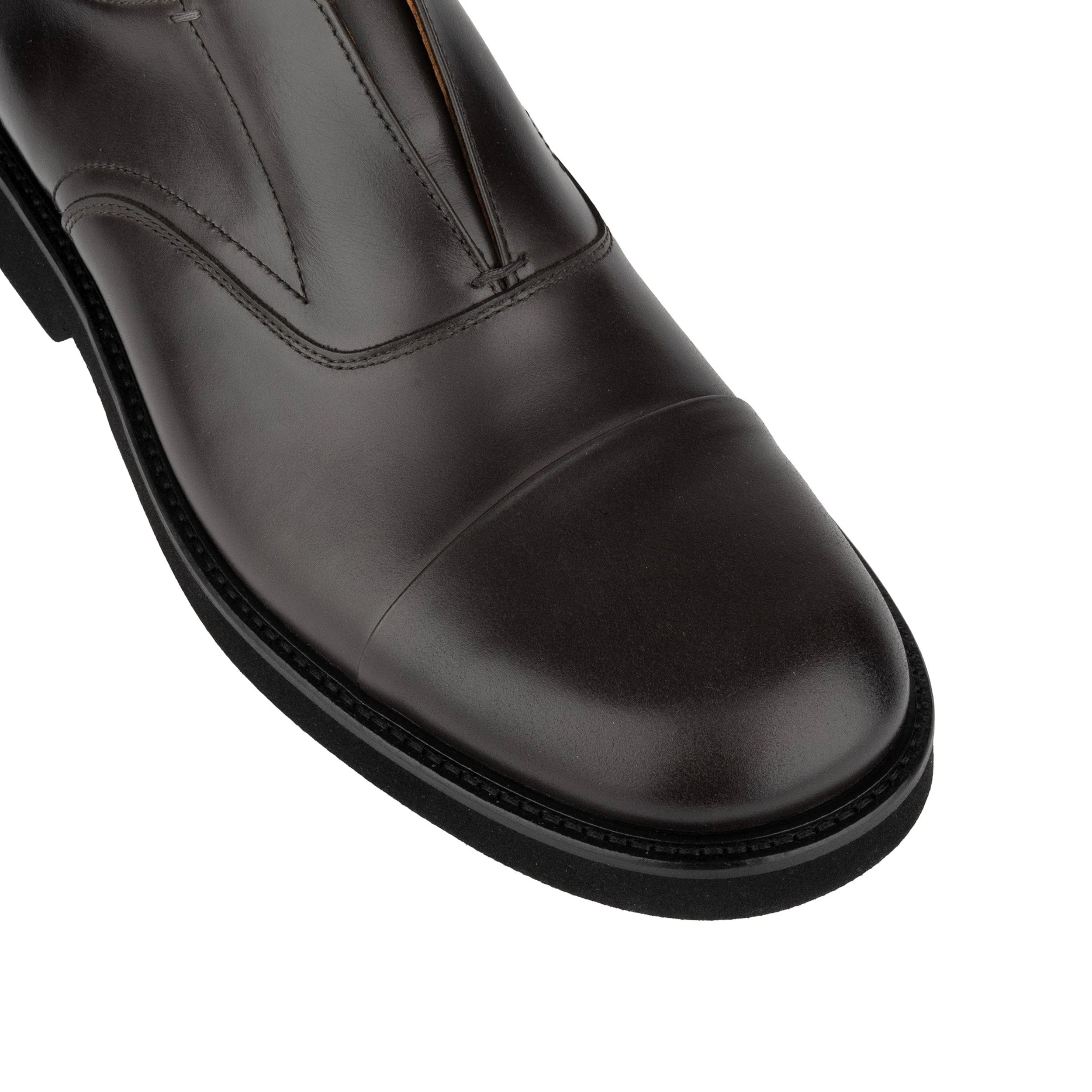 Dunlee - Grey - Men's leather slip-on loafer - Image 7