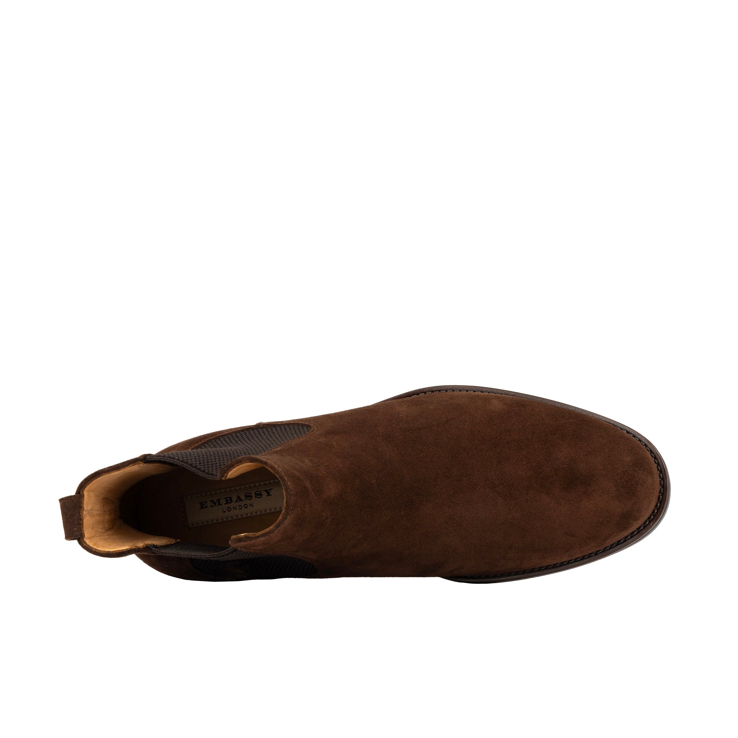 Eastwood - Brown - Men's Suede Chelsea Boot - Image 6