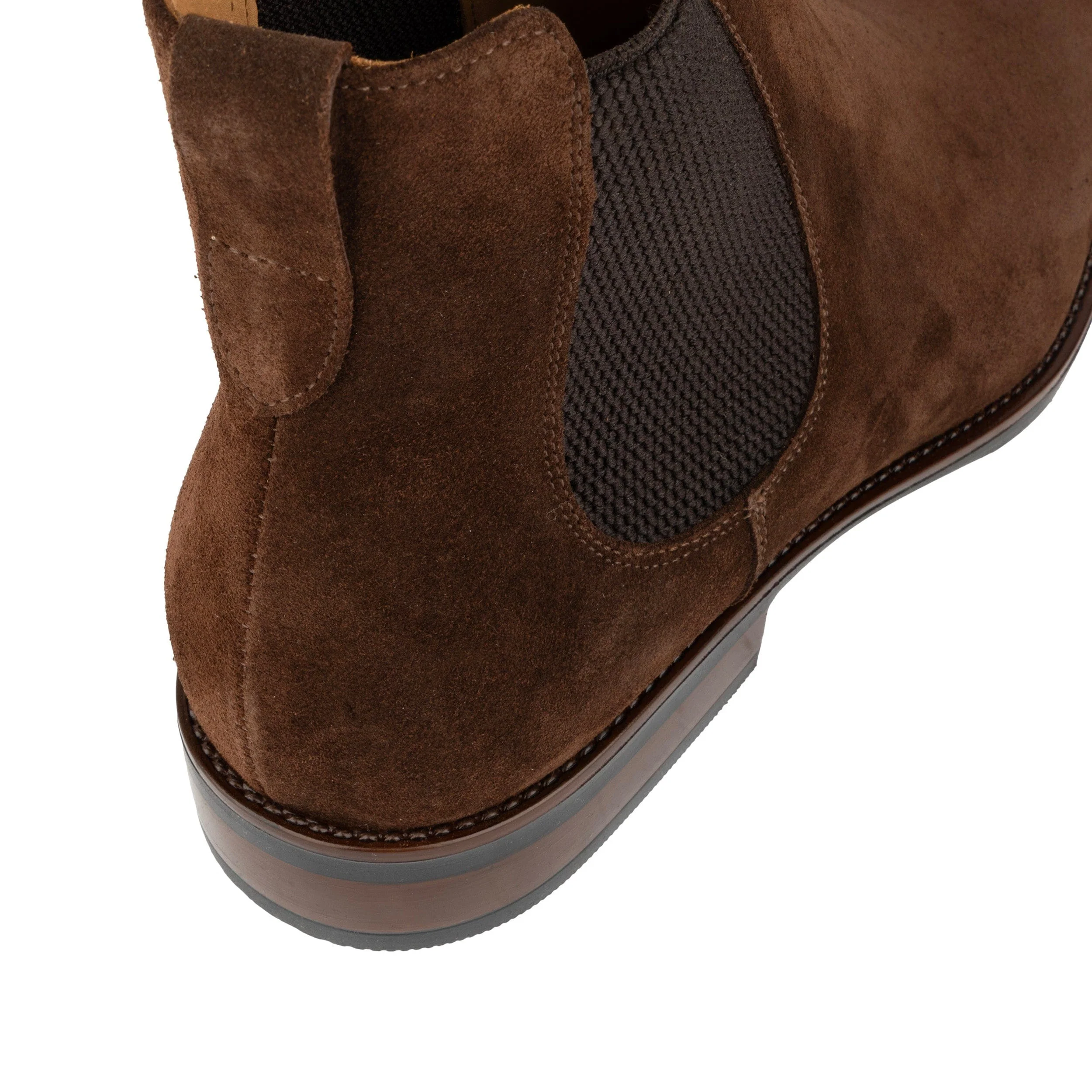 Eastwood - Brown - Men's Suede Chelsea Boot - Image 8