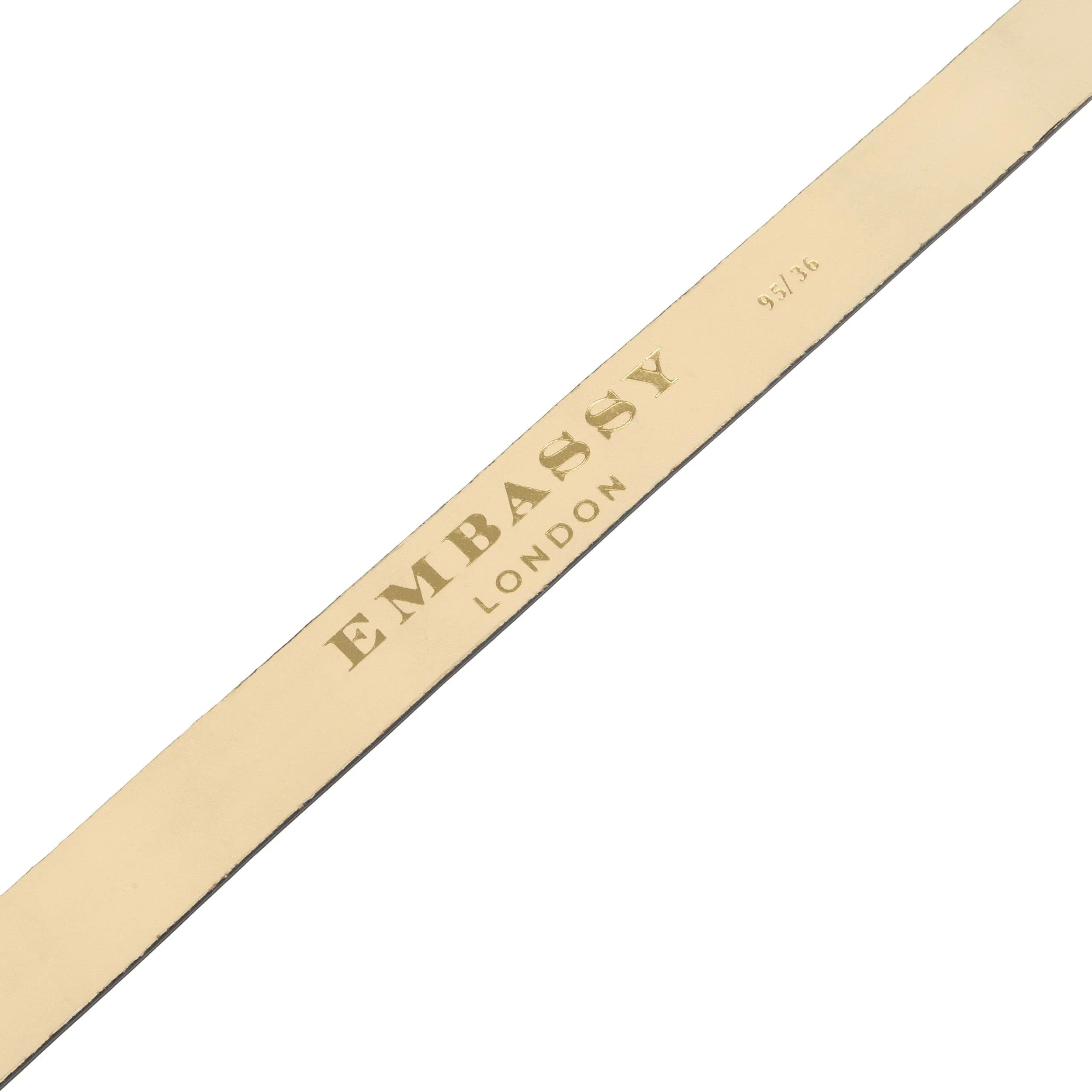 Emma - Blue Snake - Women's Italian leather belt - Image 4