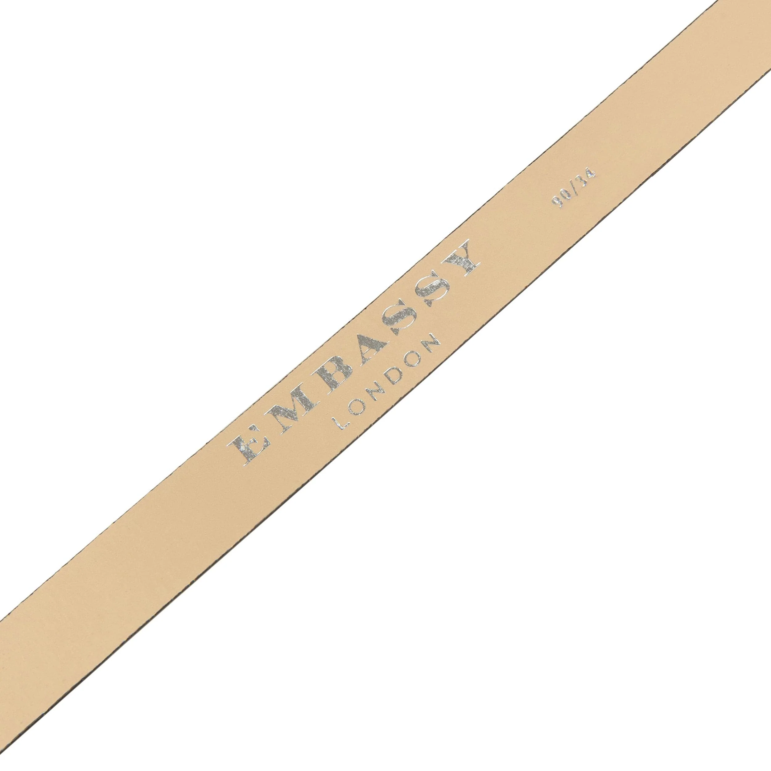 Emma - Navy Pink - Women's Italian leather belt - Image 4
