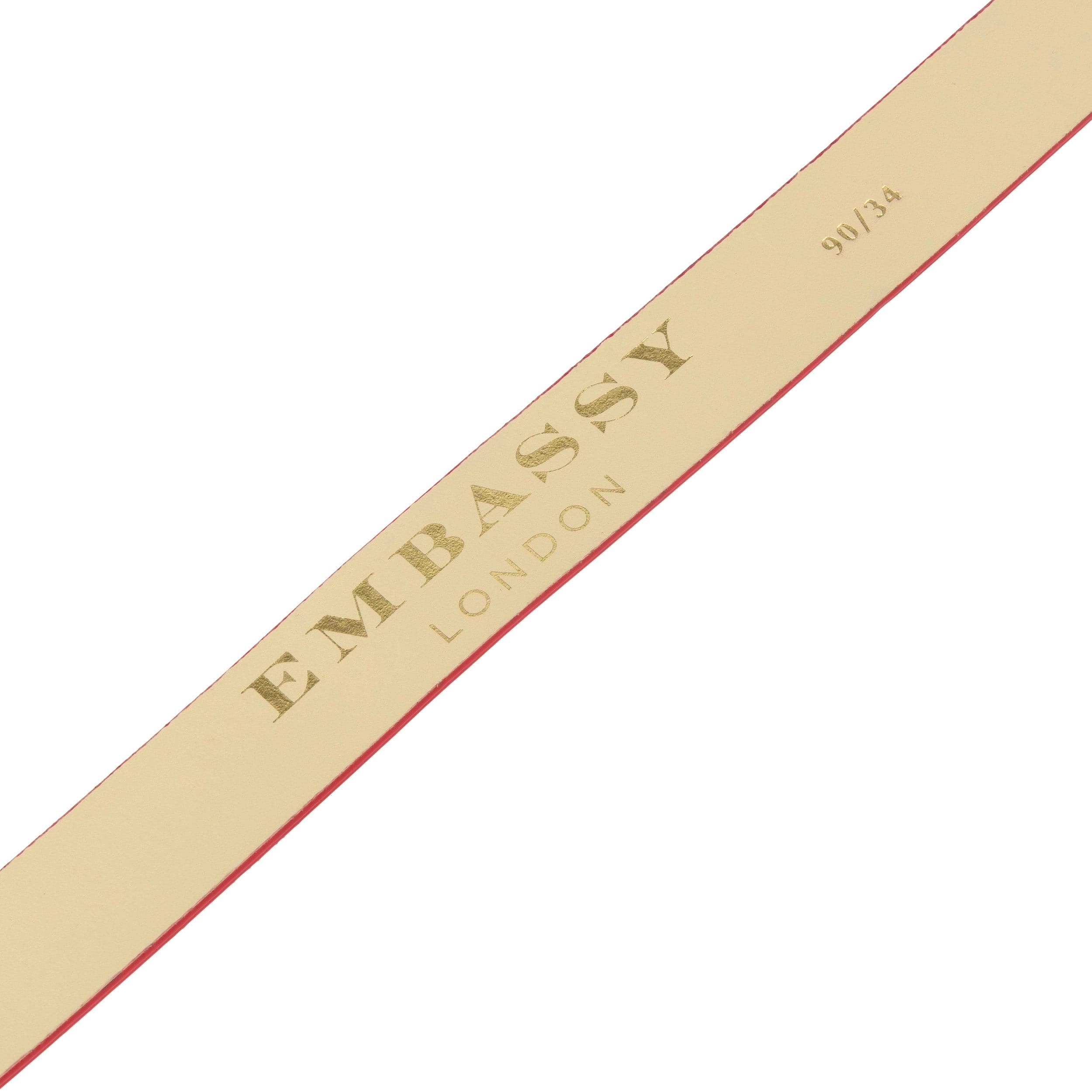 Emma - Signature Print - Women's Italian leather belt in signature print - Image 3