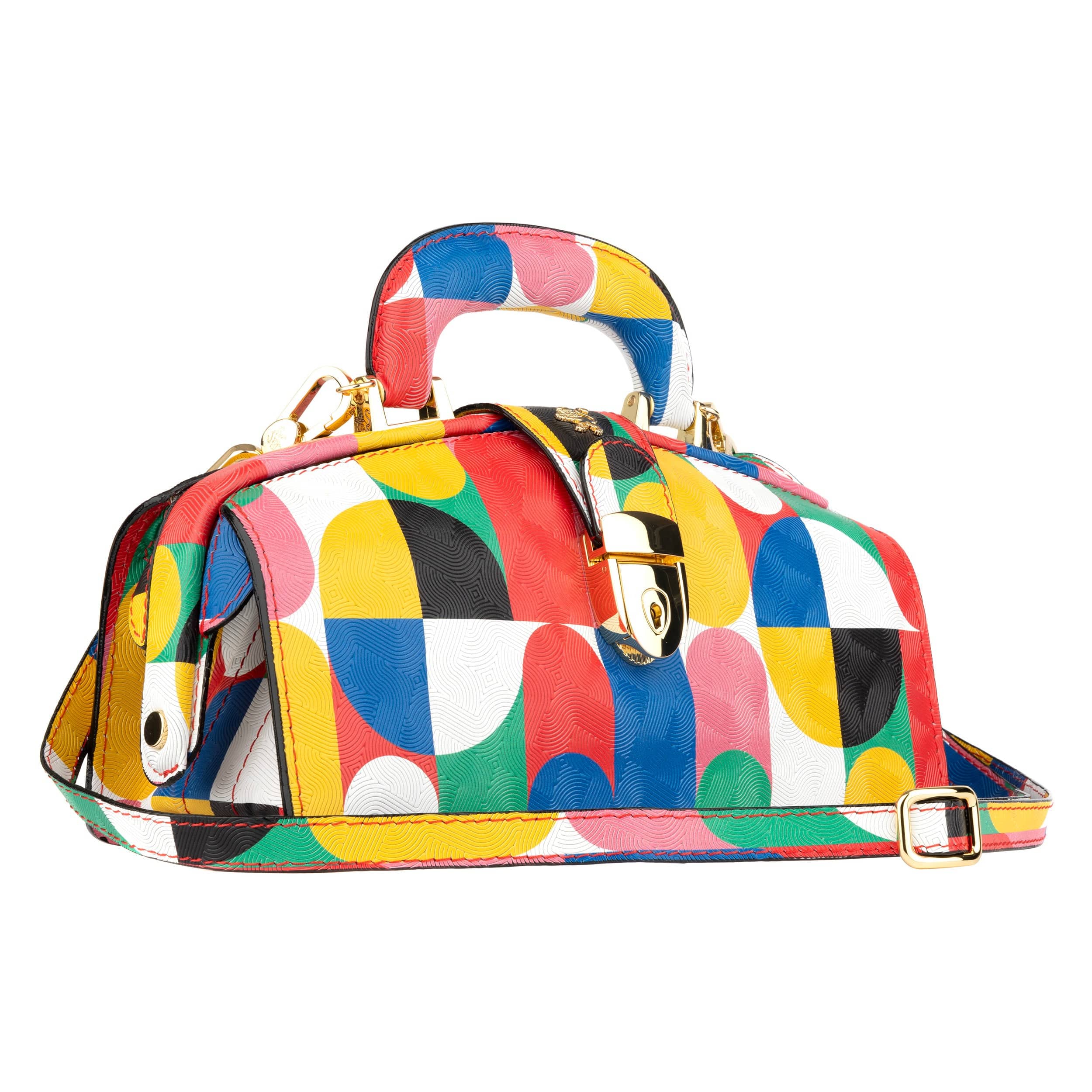 Gazelle - Groovy - Women's grained leather top handle & crossbody bag - Image 2