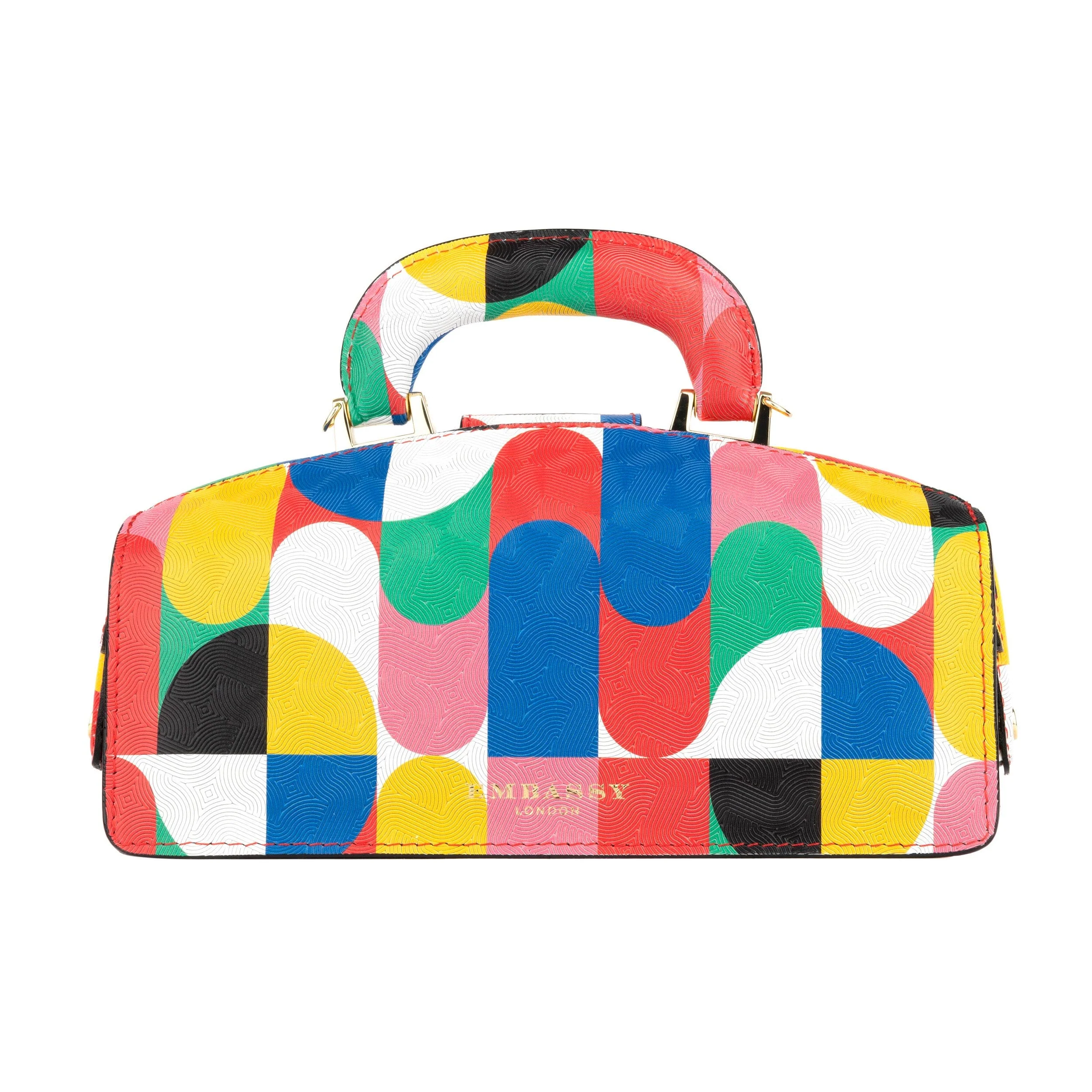 Gazelle - Groovy - Women's grained leather top handle & crossbody bag - Image 3