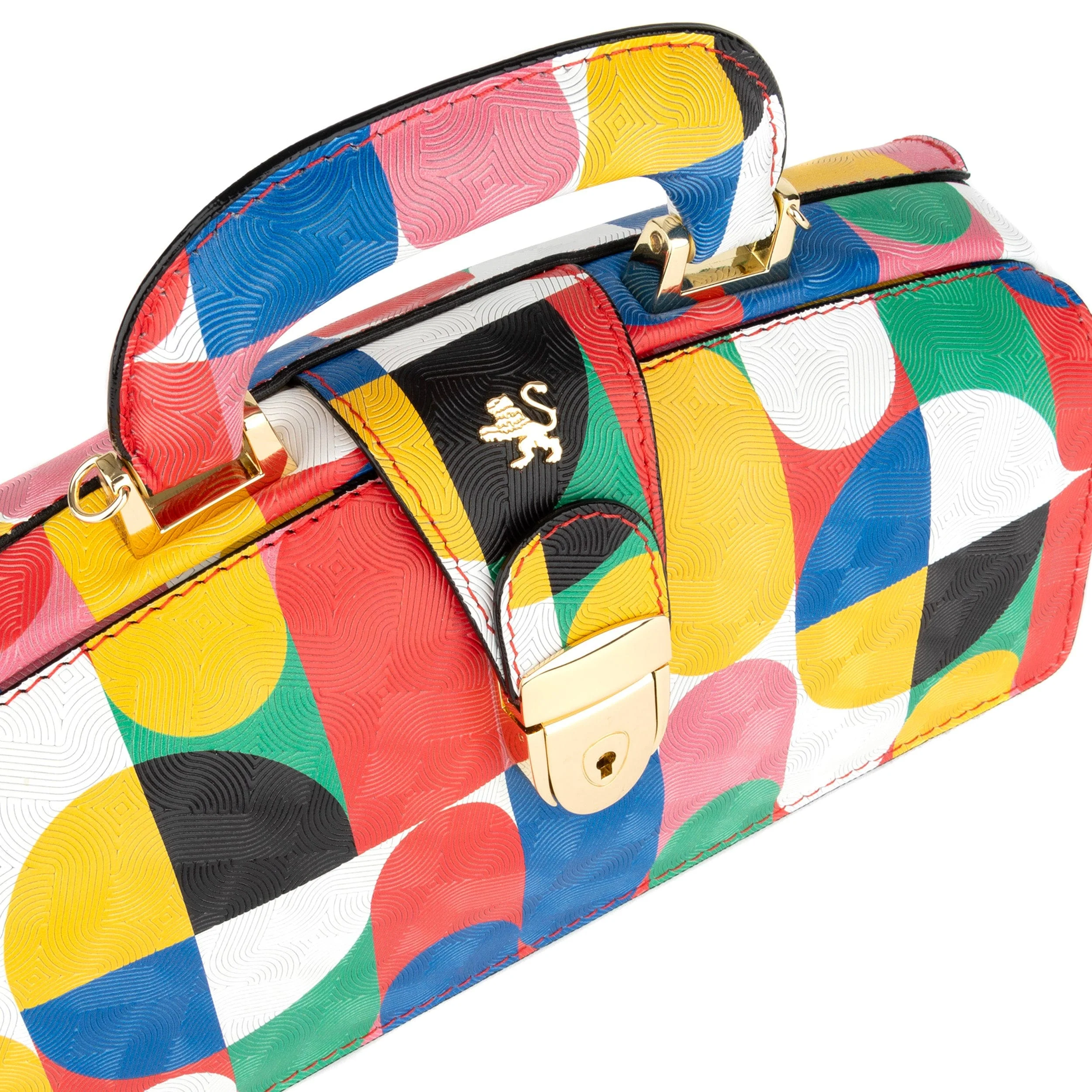 Gazelle - Groovy - Women's grained leather top handle & crossbody bag - Image 5