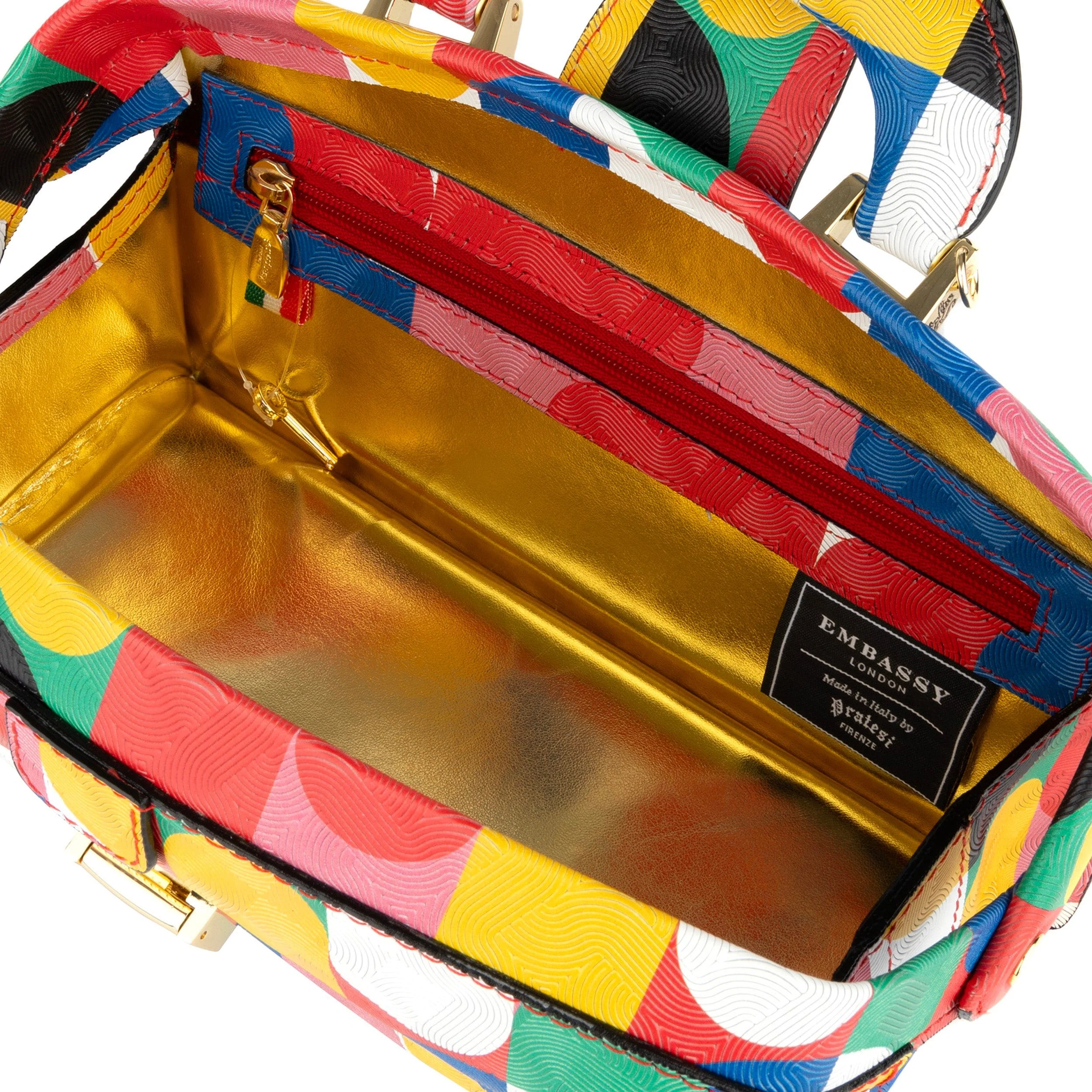 Gazelle - Groovy - Women's grained leather top handle & crossbody bag - Image 7