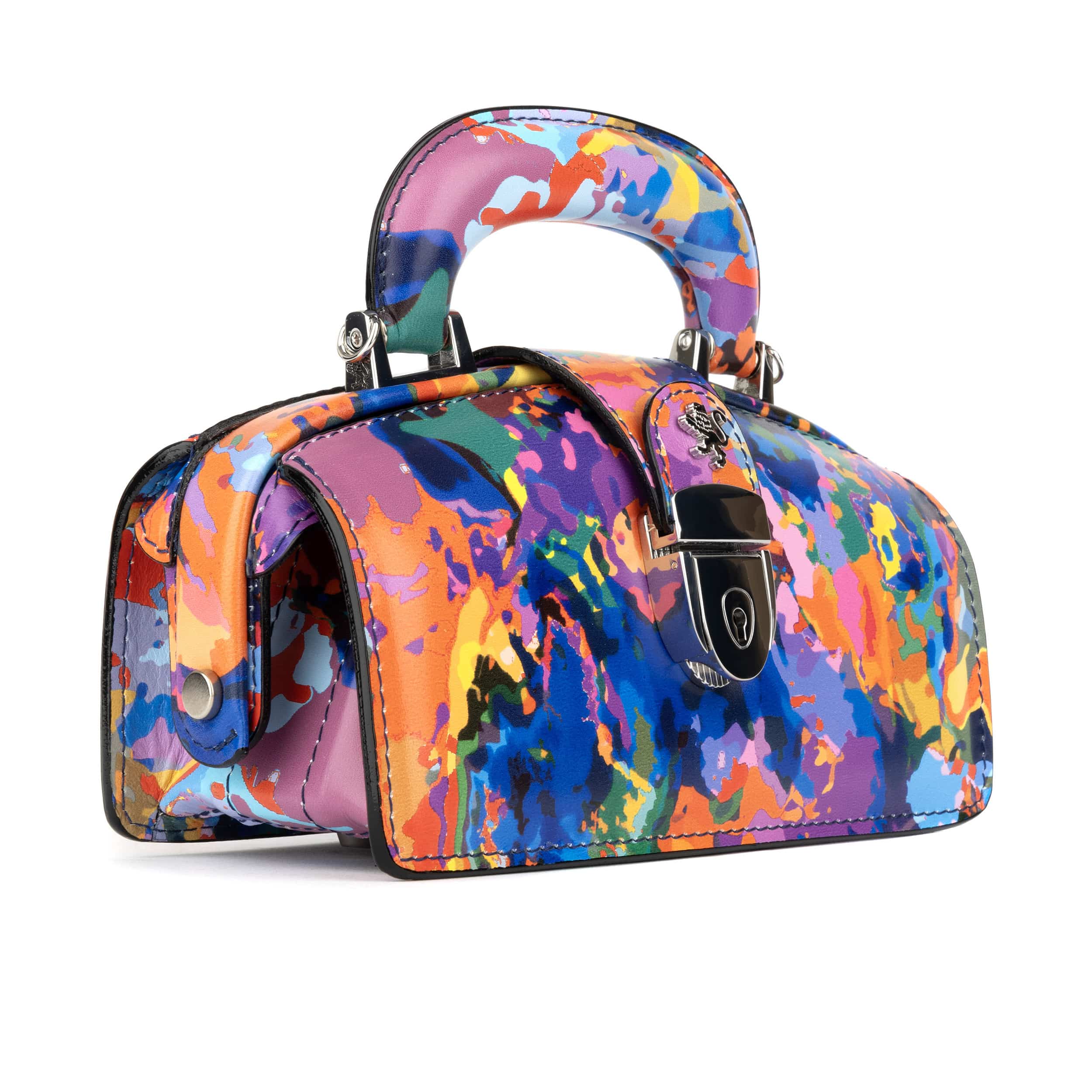 Gazelle Mini - Summer Colours - Women’s mini leather top handle & crossbody bag - Image 4
