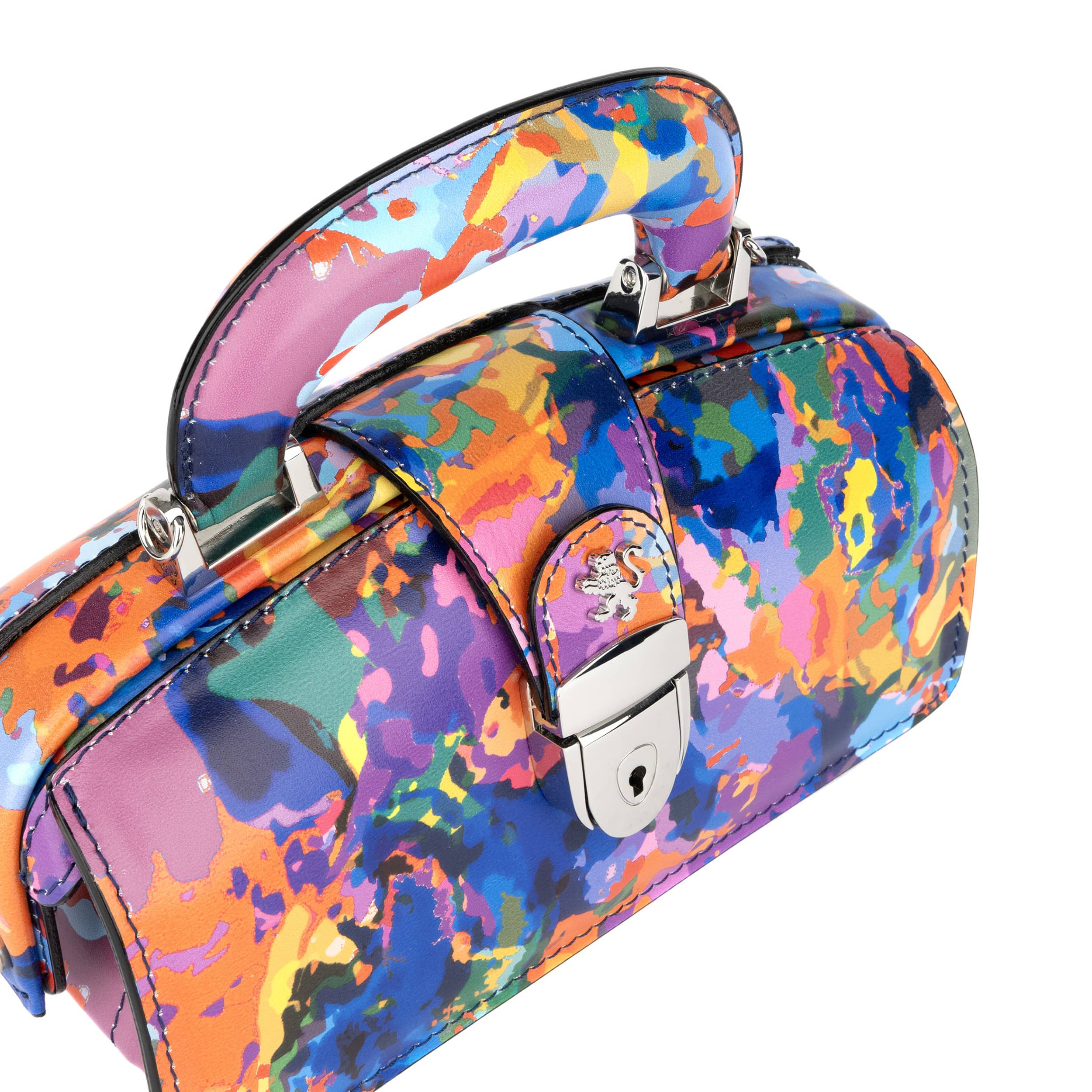Gazelle Mini - Summer Colours - Women’s mini leather top handle & crossbody bag - Image 5