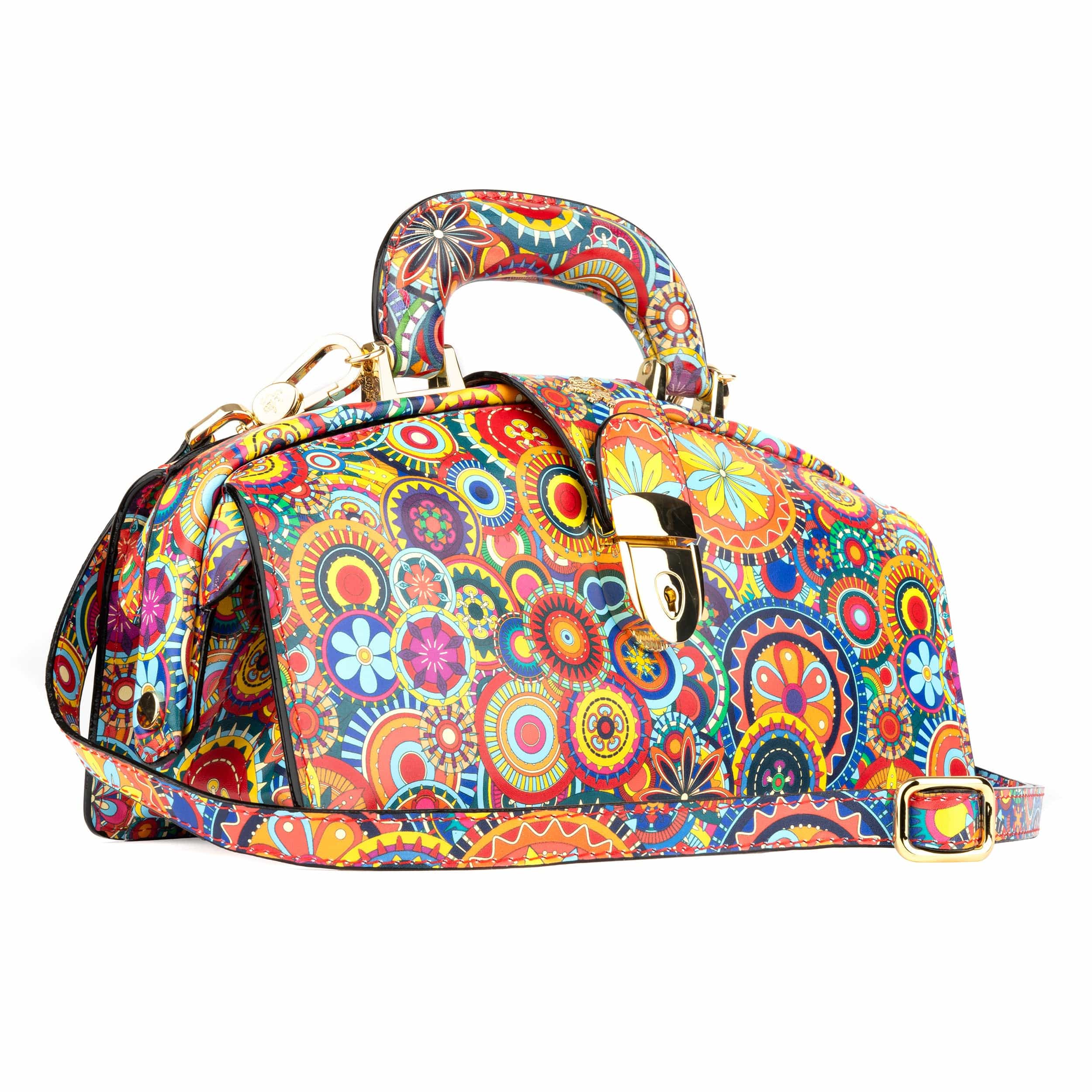 Gazelle - Signature Print - Women's bowling bag with handle and strap - Image 2