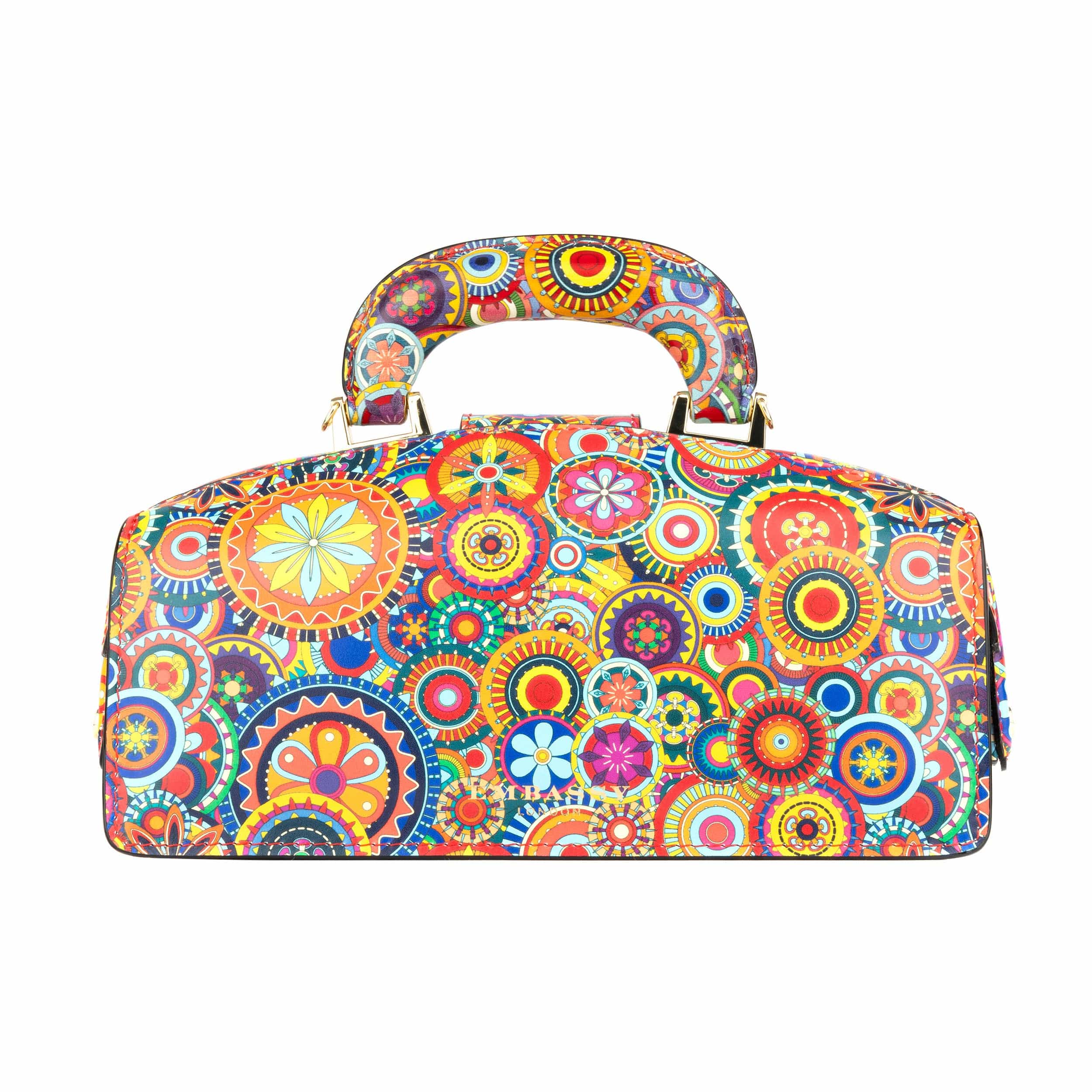Gazelle - Signature Print - Women's bowling bag with handle and strap - Image 4