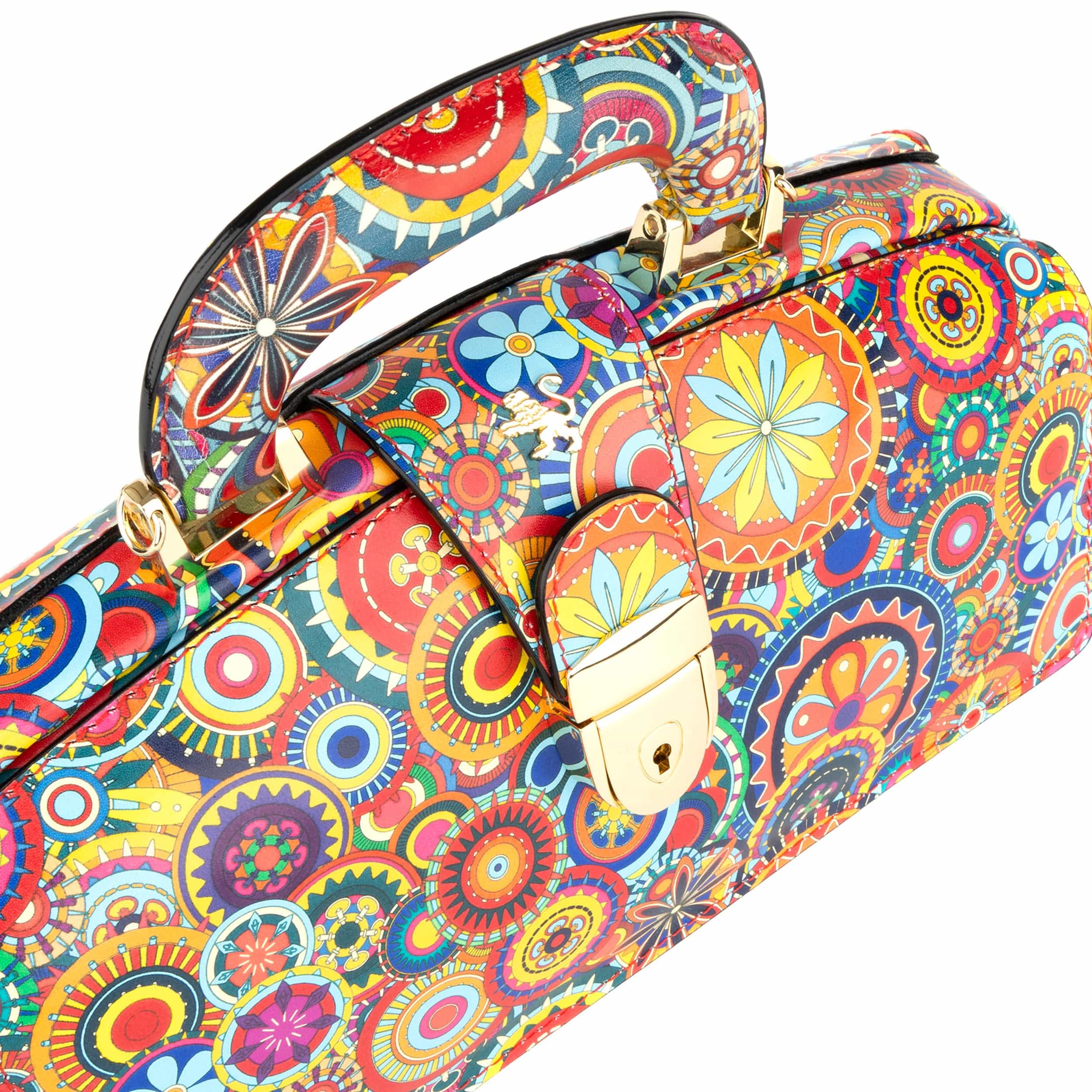 Gazelle - Signature Print - Women's bowling bag with handle and strap - Image 6