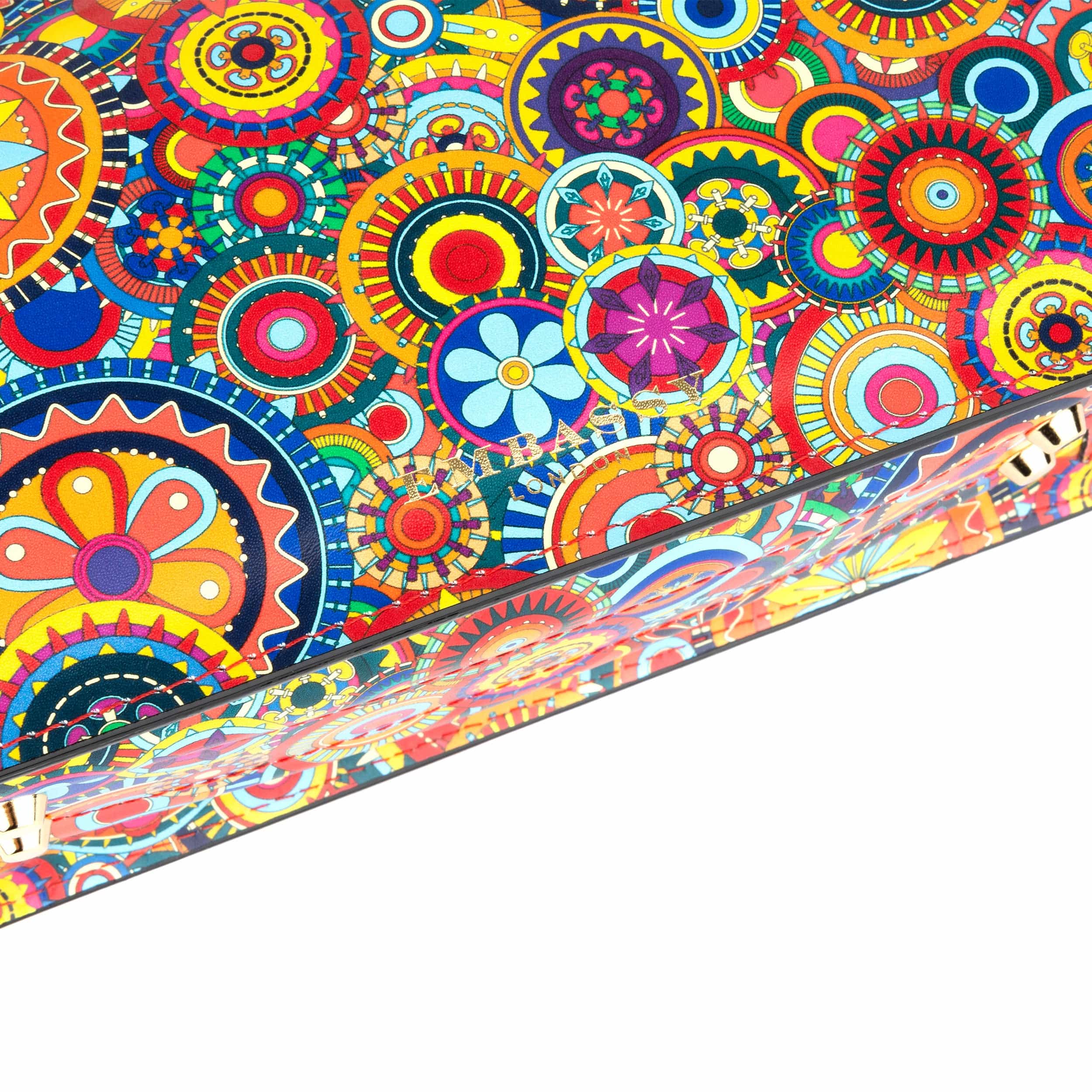 Gazelle - Signature Print - Women's bowling bag with handle and strap - Image 7