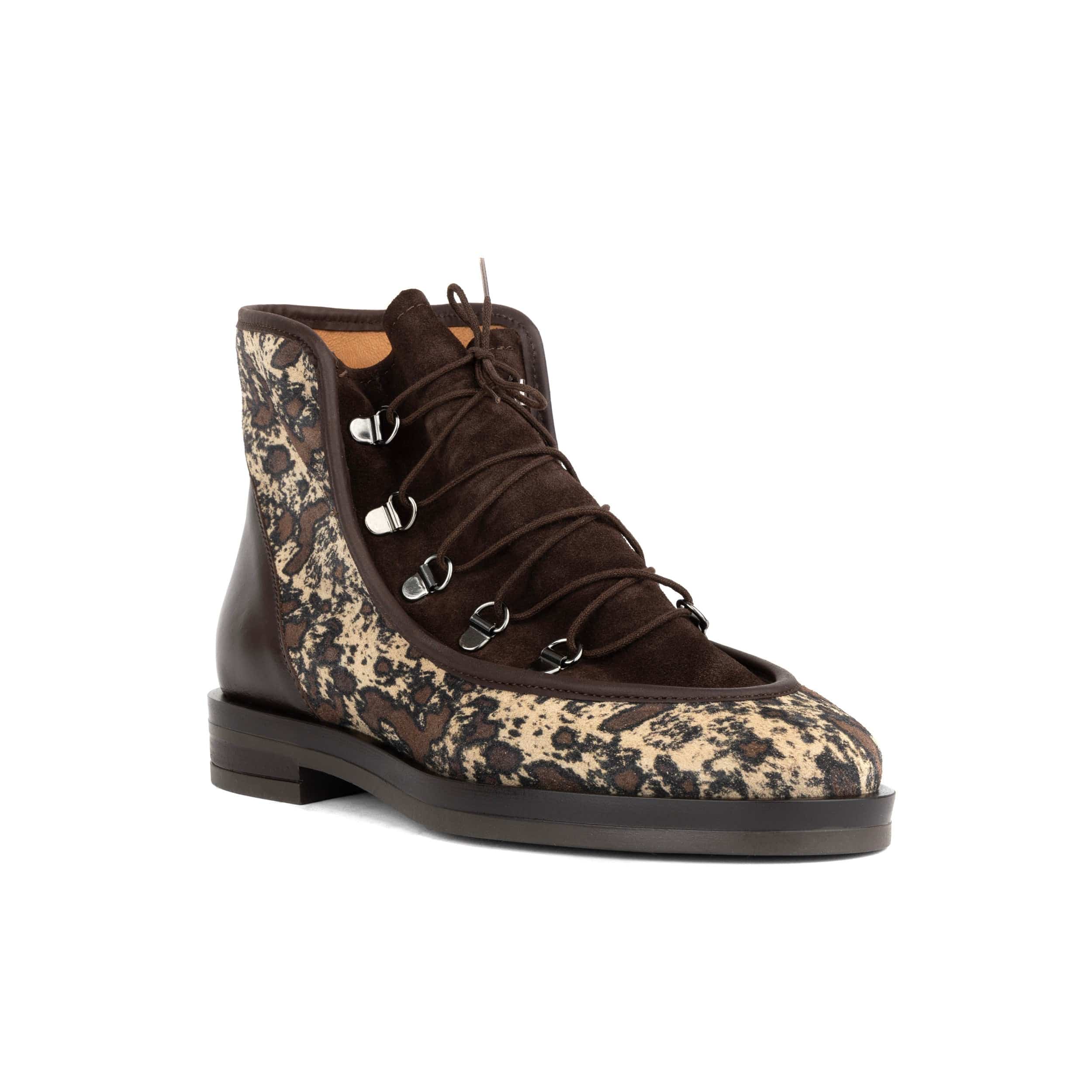 Hedera - Brown Cow - Women's Suede Alpine Boot - Image 3