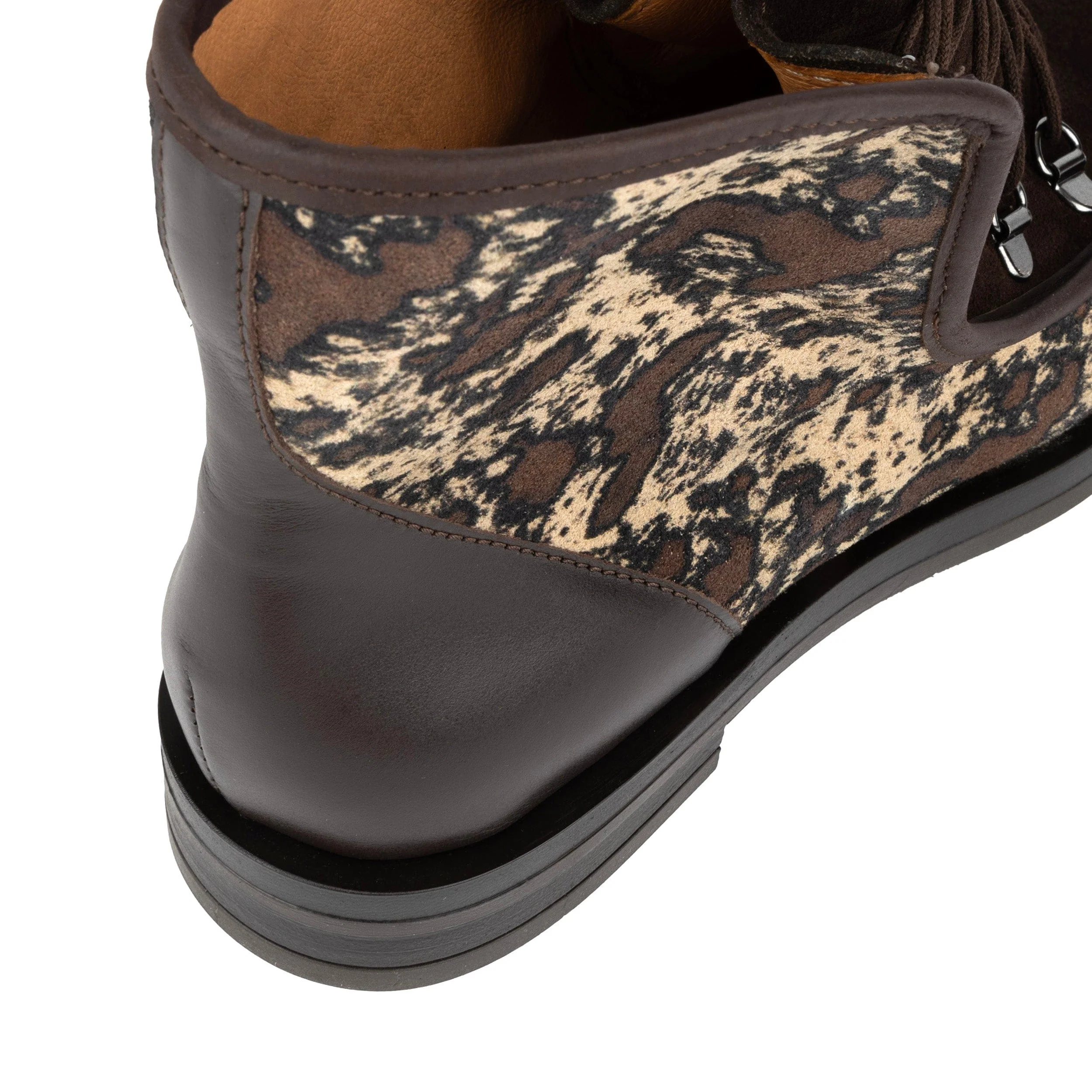 Hedera - Brown Cow - Women's Suede Alpine Boot - Image 9