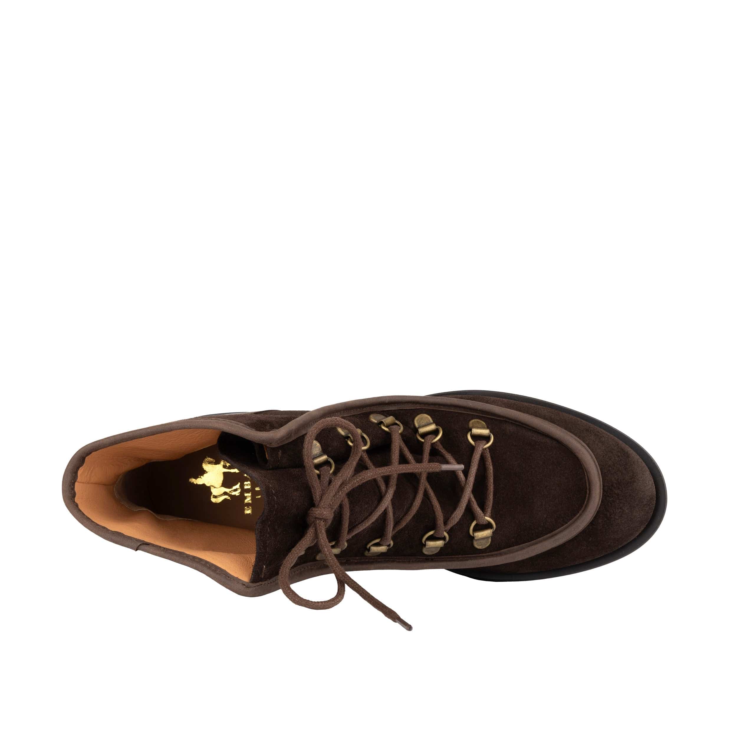 Hedera - Dark Brown - Women's Suede Alpine Boot - Image 7