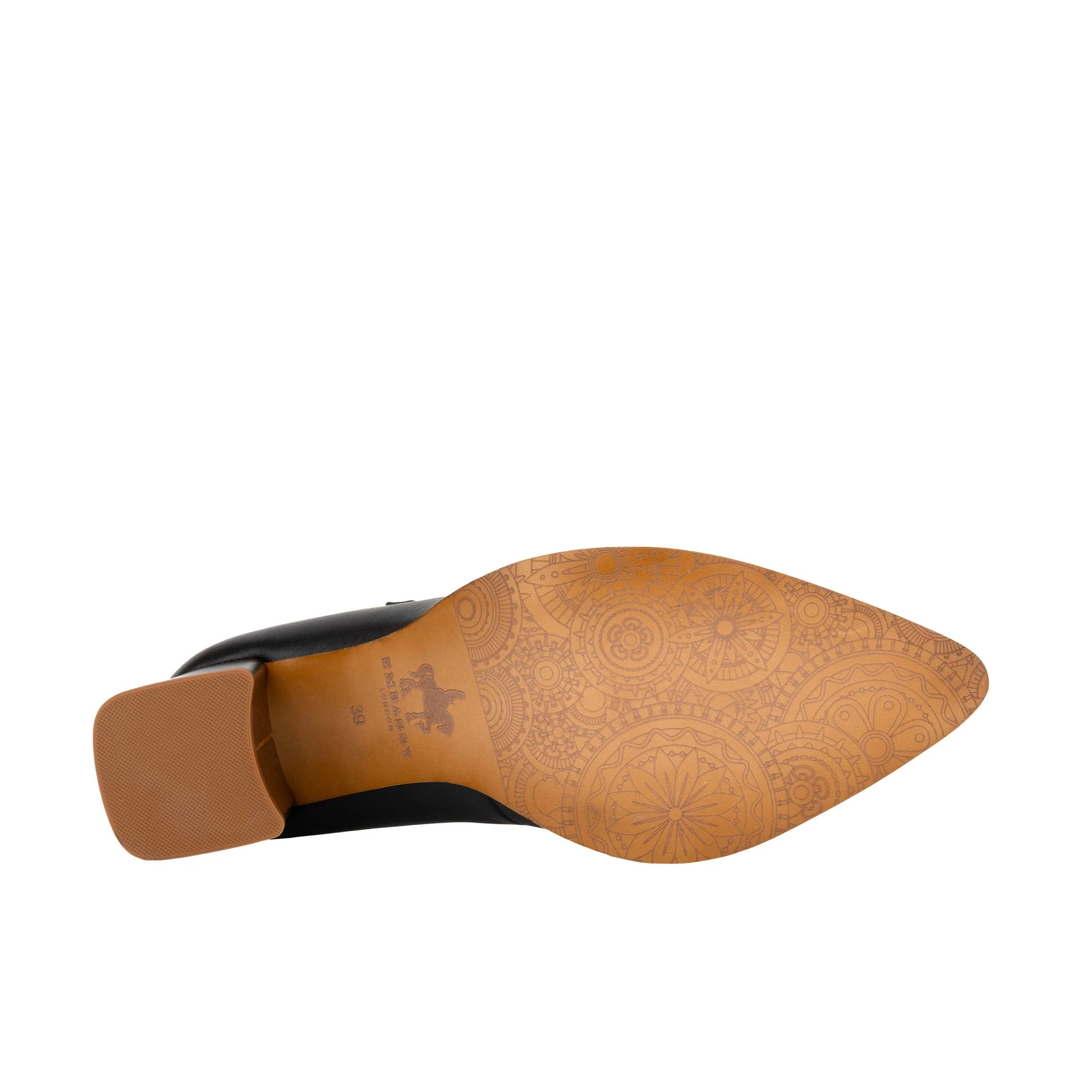 Hyde - Black - Women's Leather Mary Jane Pump - Image 7