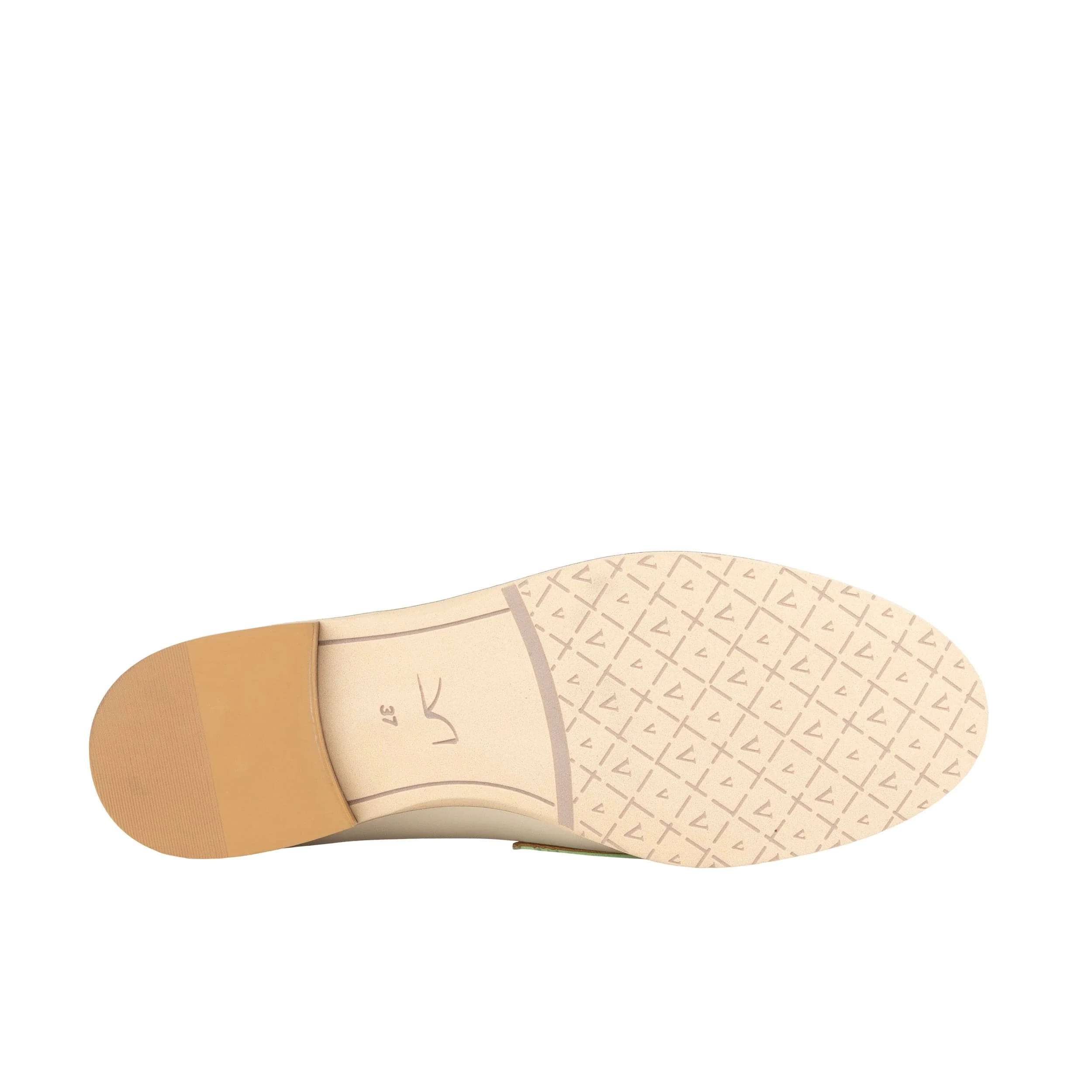 Kay - Multi Pastel - Women's leather dressy almond toe loafer in pastel colours - Image 5