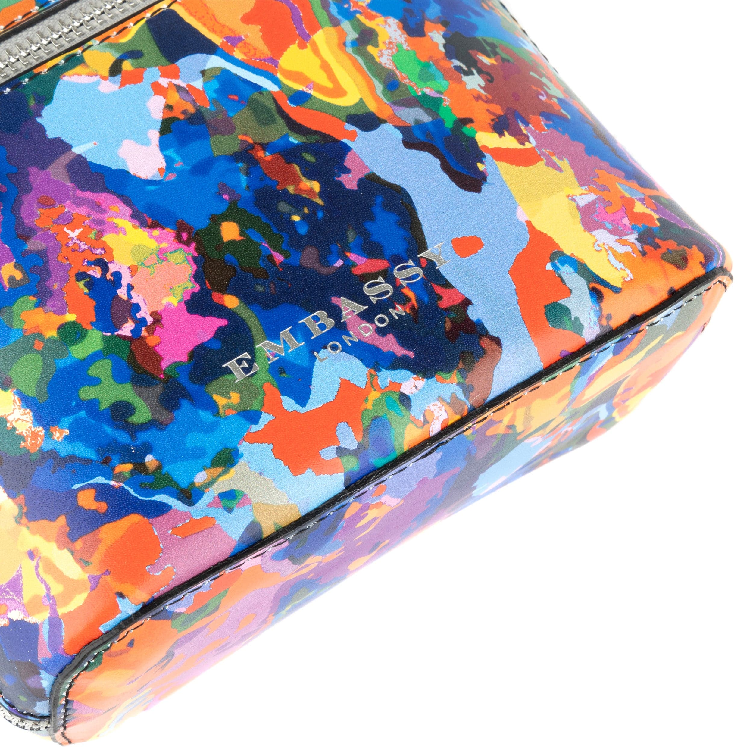 Macaw - Summer Colours - Women's zip-up crossbody leather handbag - Image 5