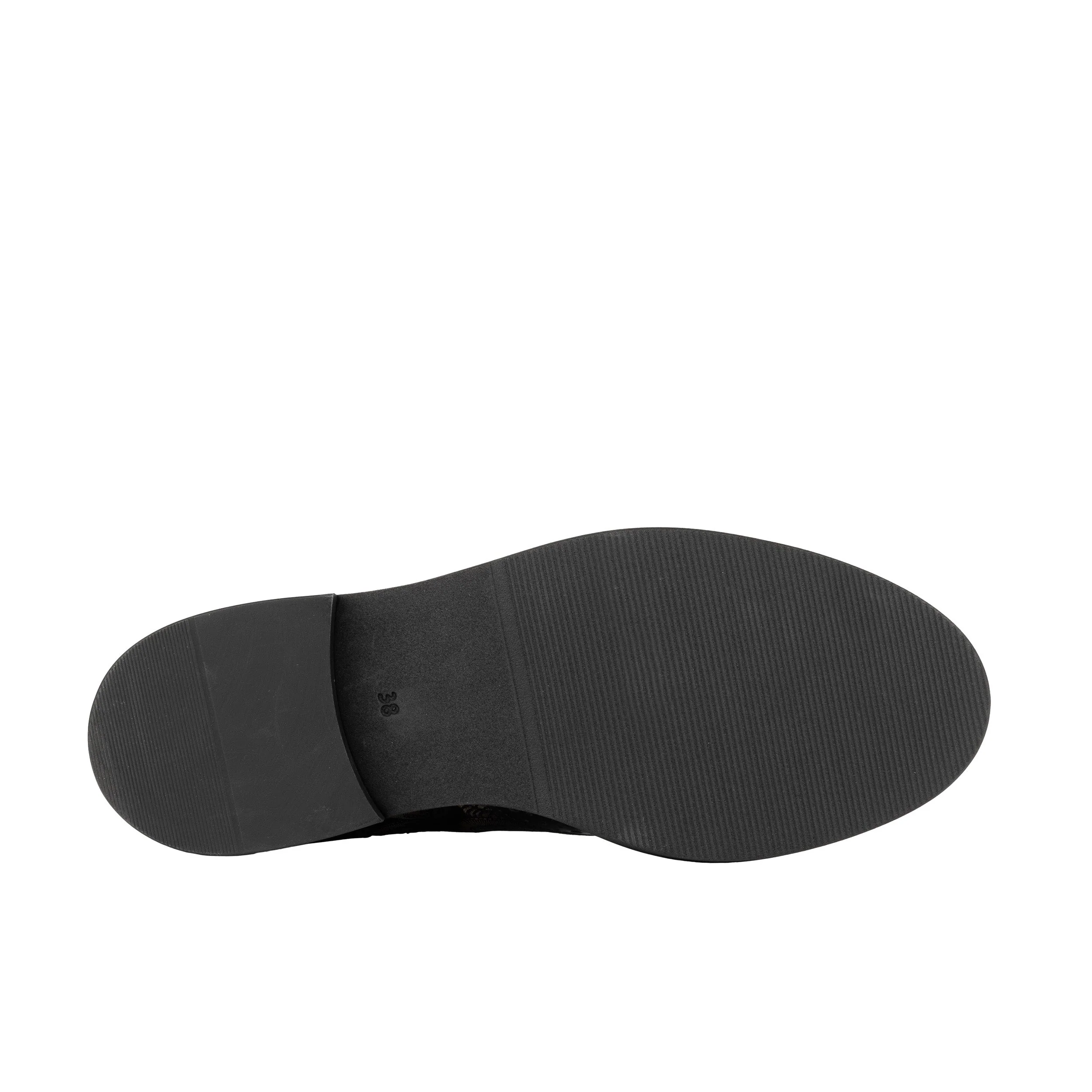 Mamacita - Black Gold - Women's chelsea boot with wingtip brogue detail - Image 5