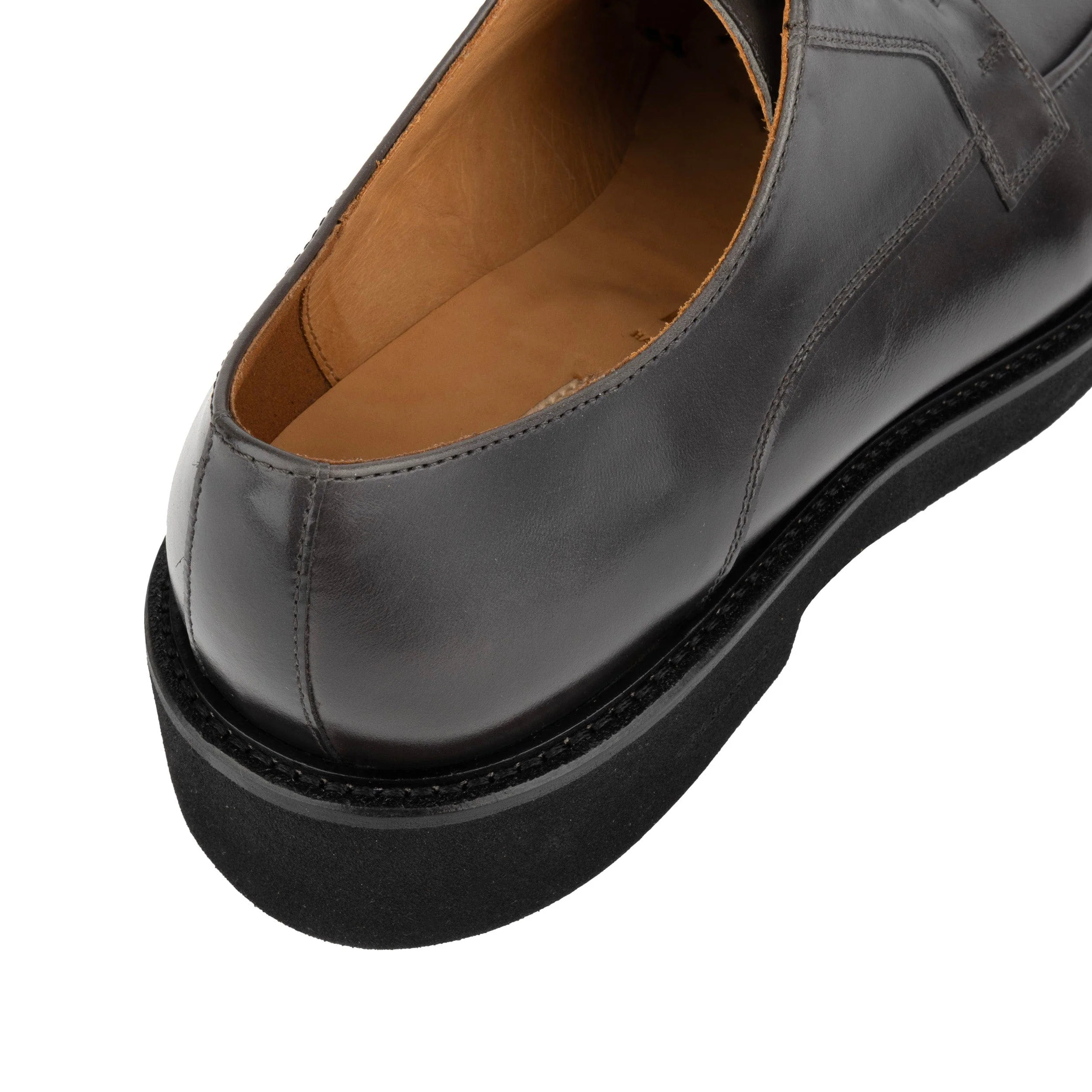 Marlow - Dark Grey - Men's Leather Derby Shoe - Image 8