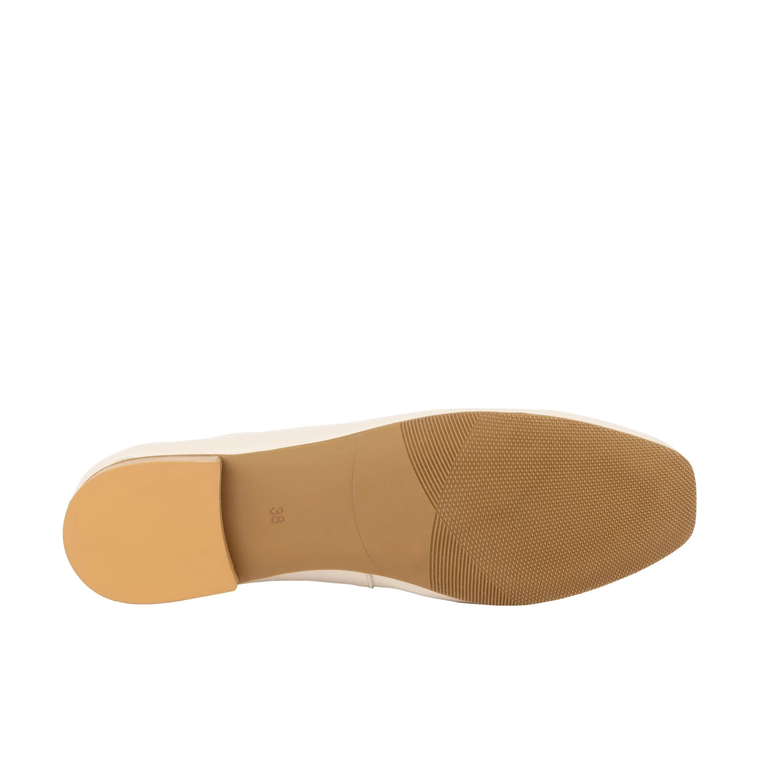 Skyline - Cream Suede - Women's Leather Lace Up Ballet Pump - Image 5
