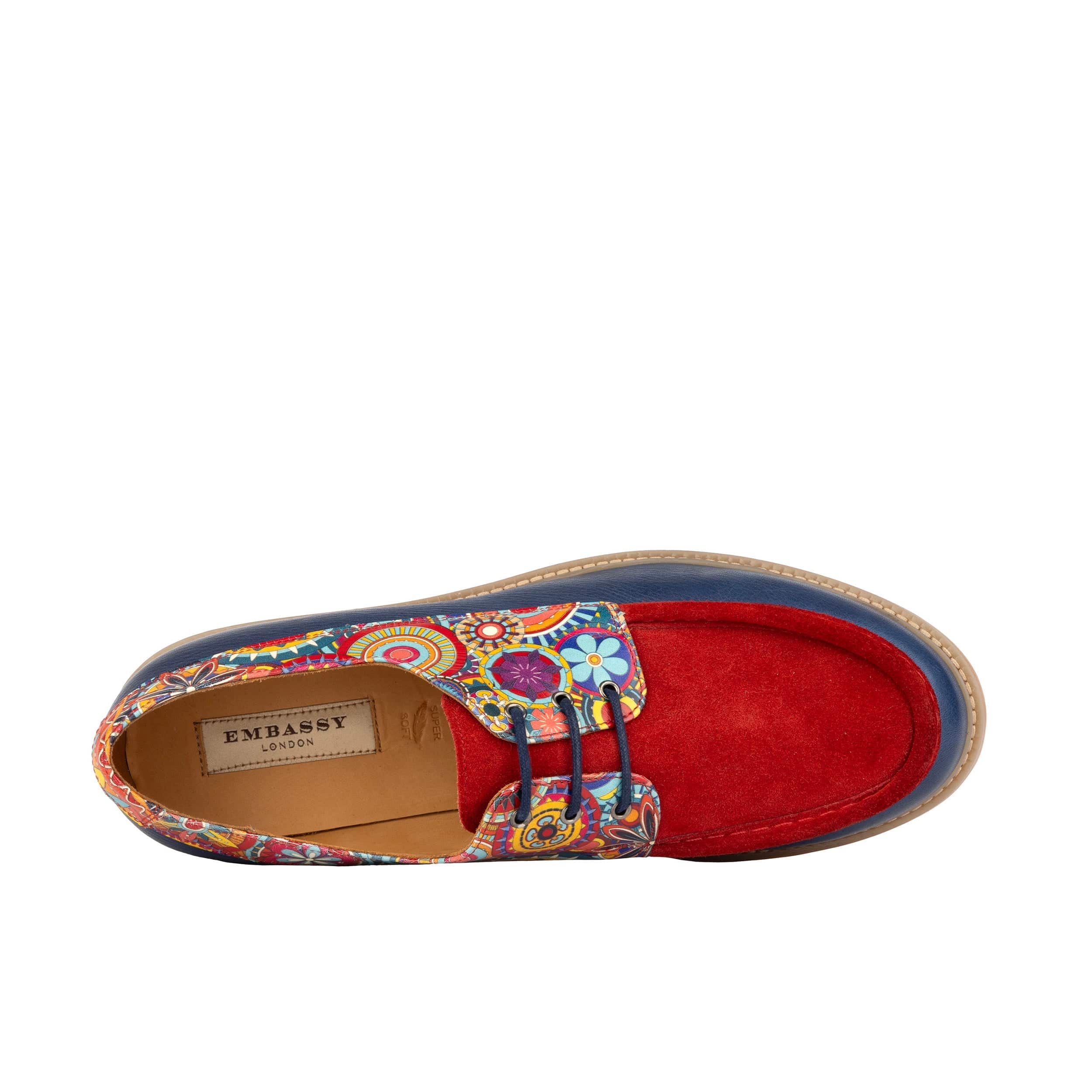 Sloane Sail - Navy & Red Signature - Men's Deck Shoe - Image 6