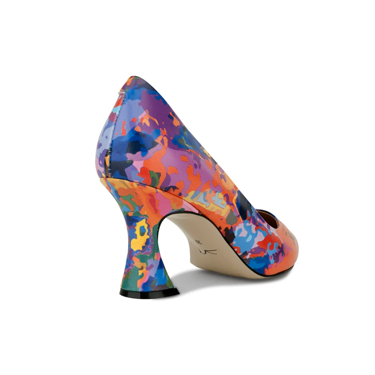 Sophia - Summer Colours - Women’s Leather Point-Toe Pump with 3-Inch Heel - Image 4