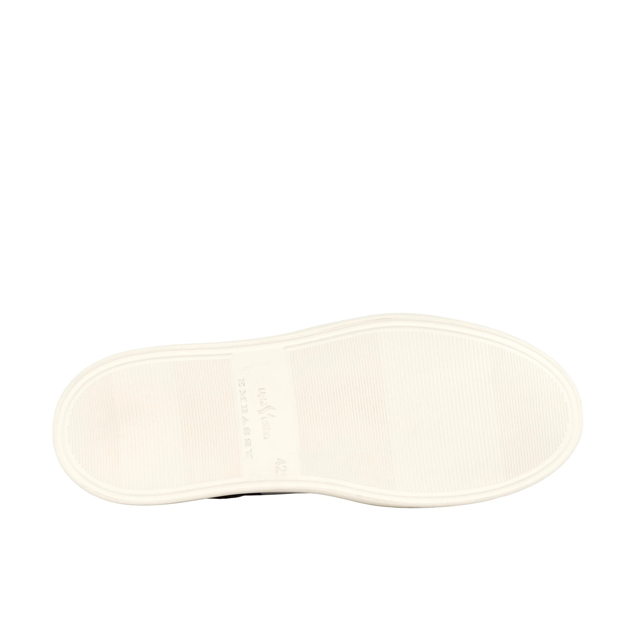 Sun City - Groovy - Men's white sole trainer in eye catching soft leather - Image 5
