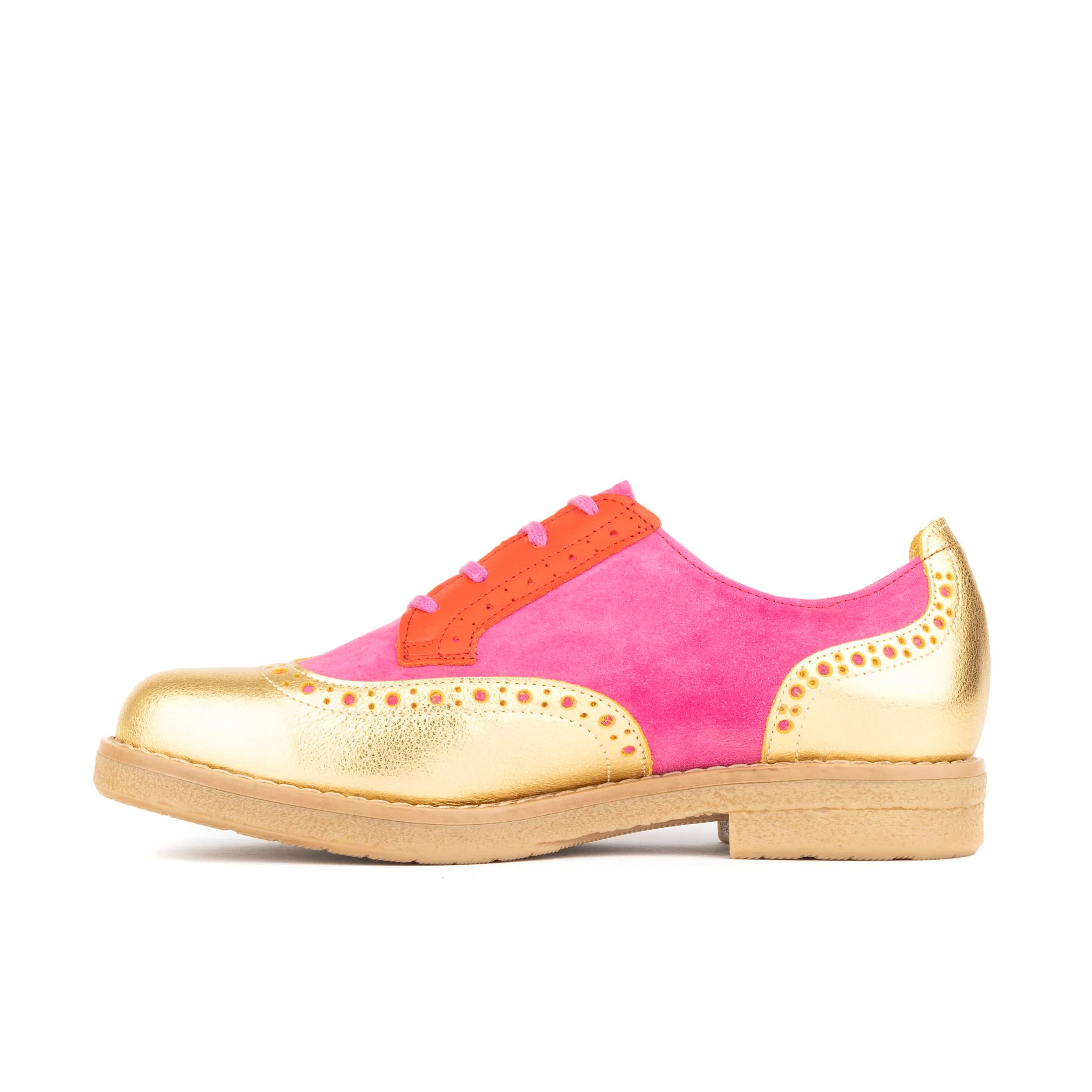 The Artist - Ultra Glam - Women's leather lace-up shoe with brogue detailing - Image 3