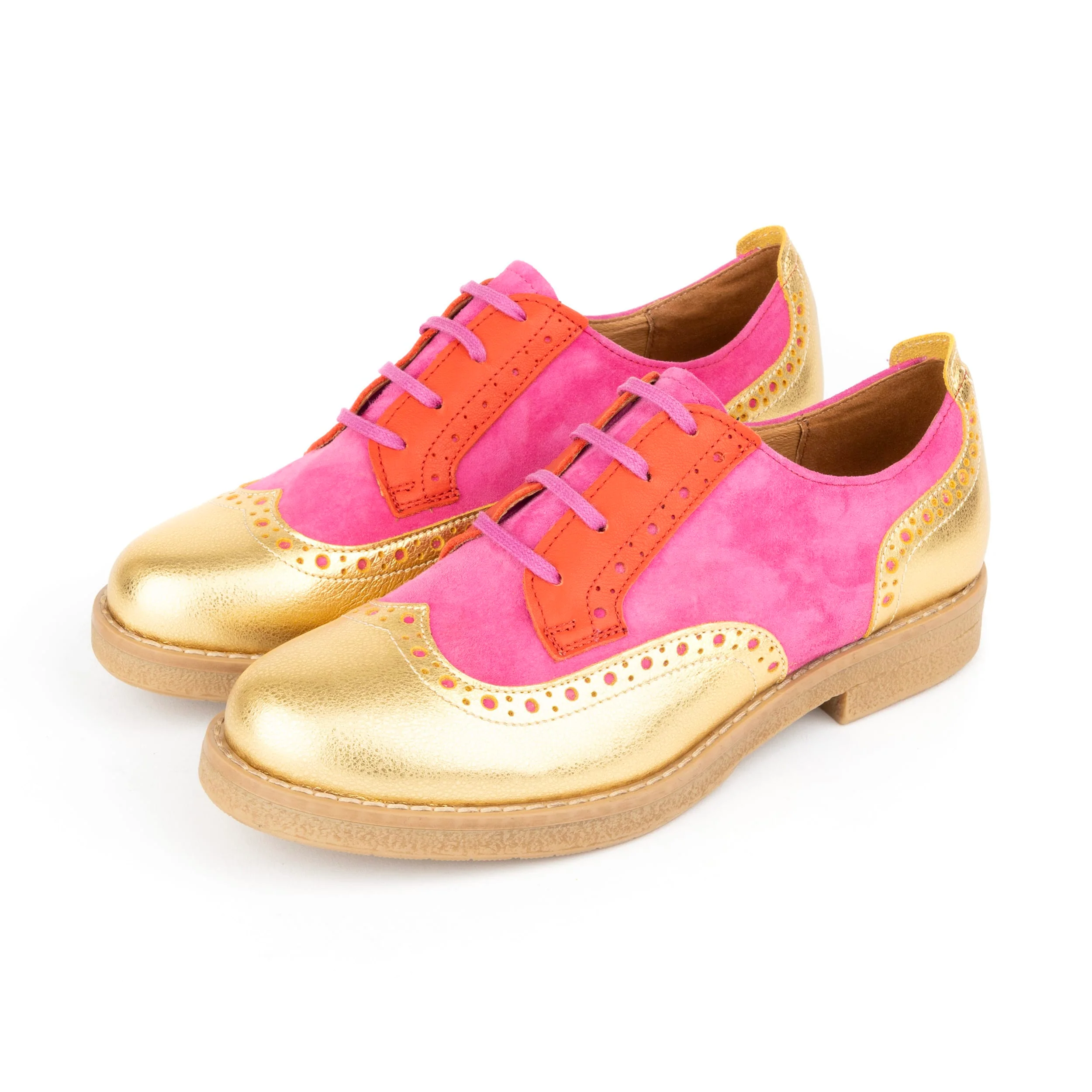 The Artist - Ultra Glam - Women's leather lace-up shoe with brogue detailing - Image 9