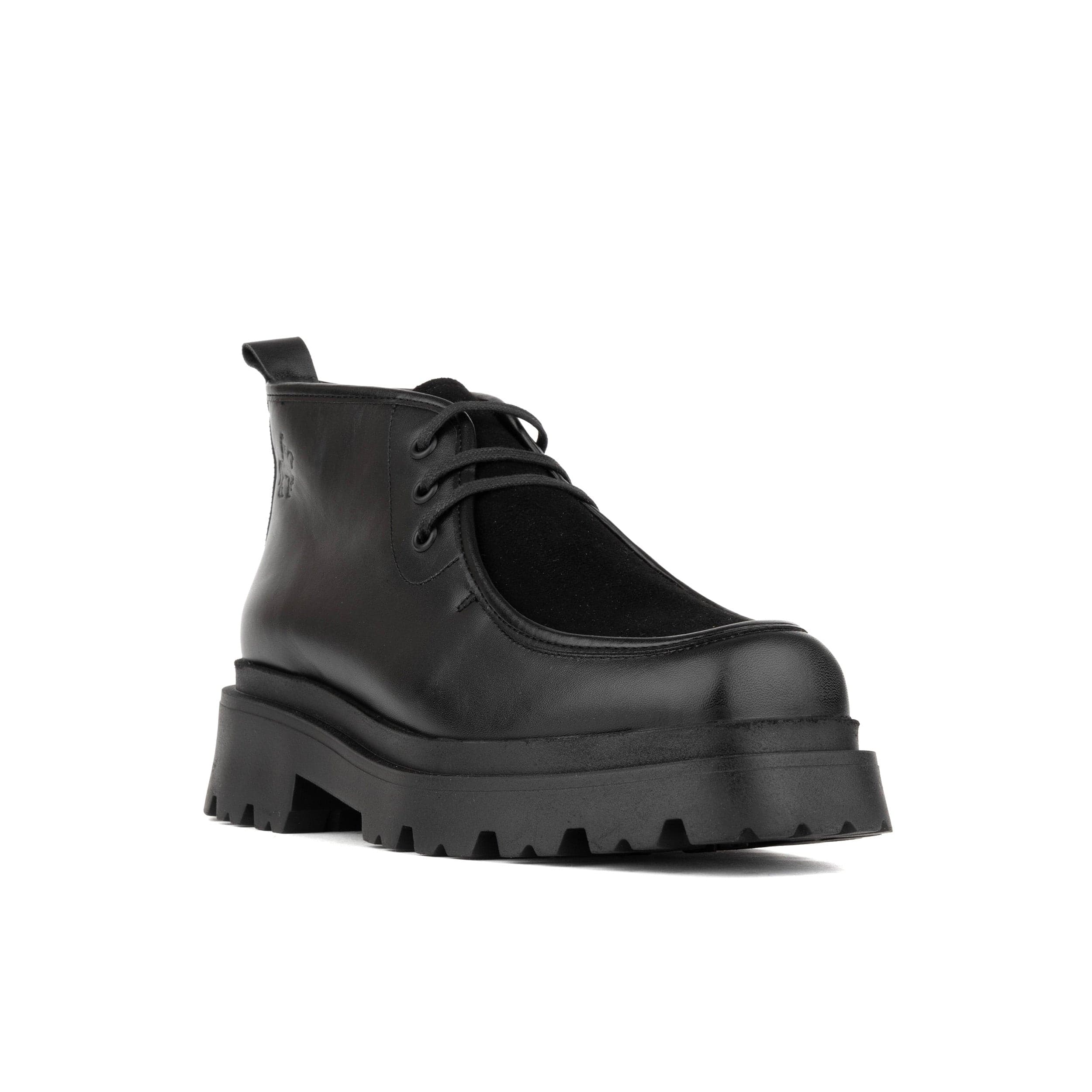Verona - Black - Women's Square Toe Chukka Boot - Image 2
