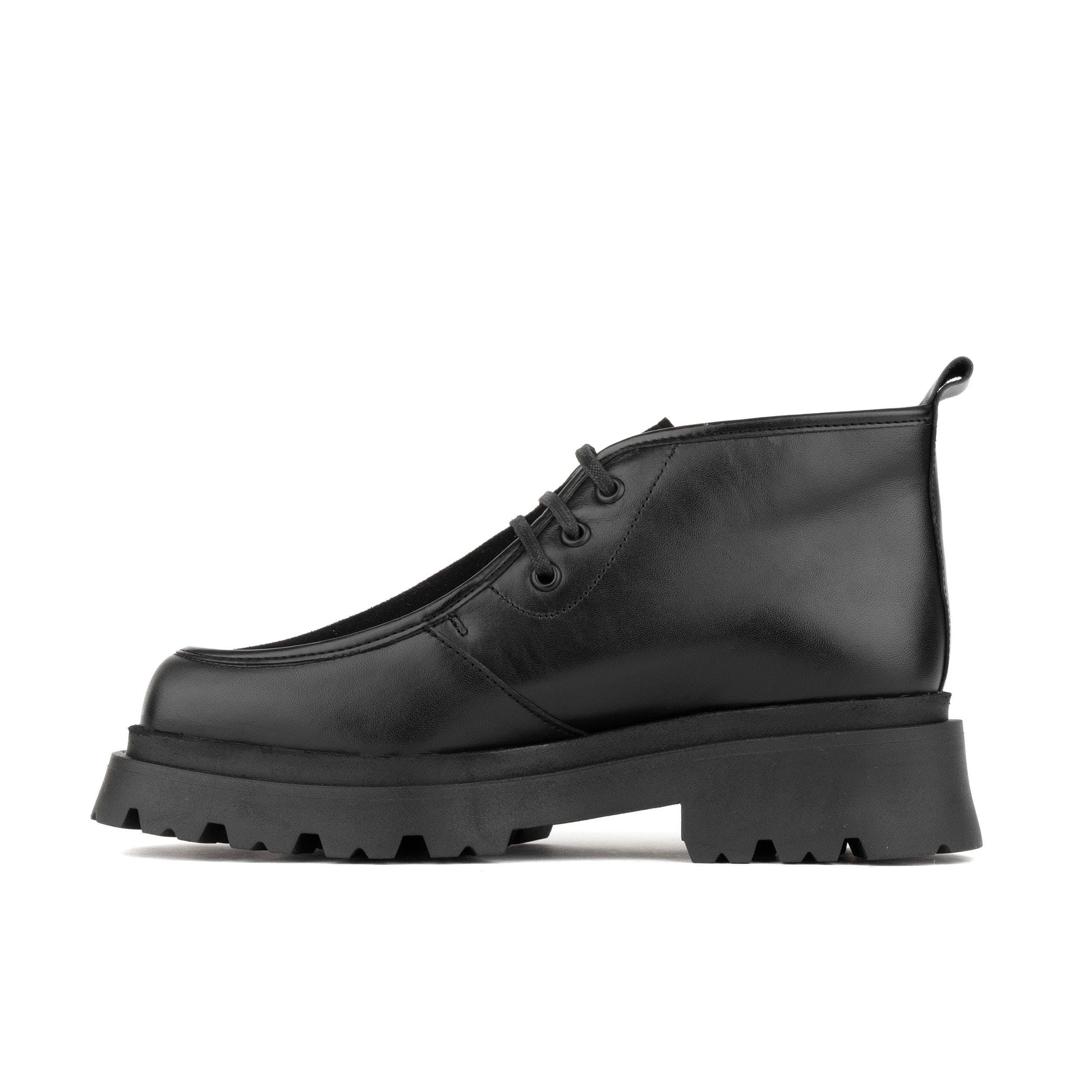 Verona - Black - Women's Square Toe Chukka Boot - Image 3