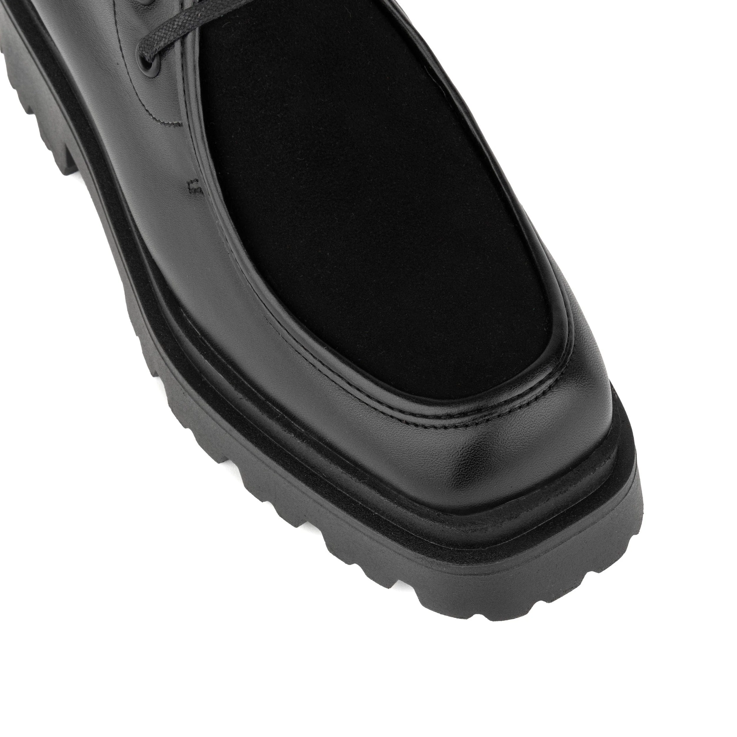 Verona - Black - Women's Square Toe Chukka Boot - Image 7
