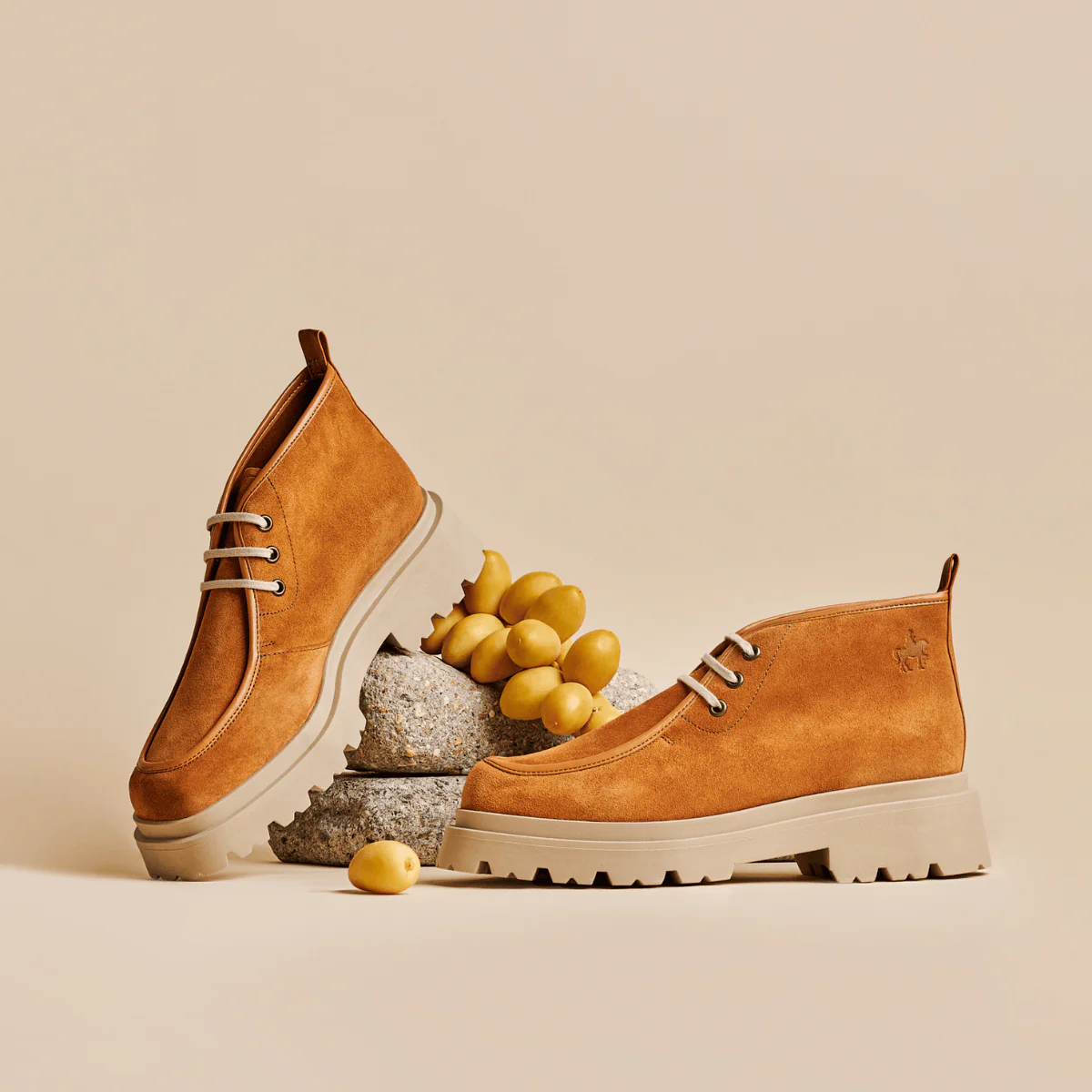 Verona - Brown Suede - Women's Square Toe Chukka Boot - Image 2