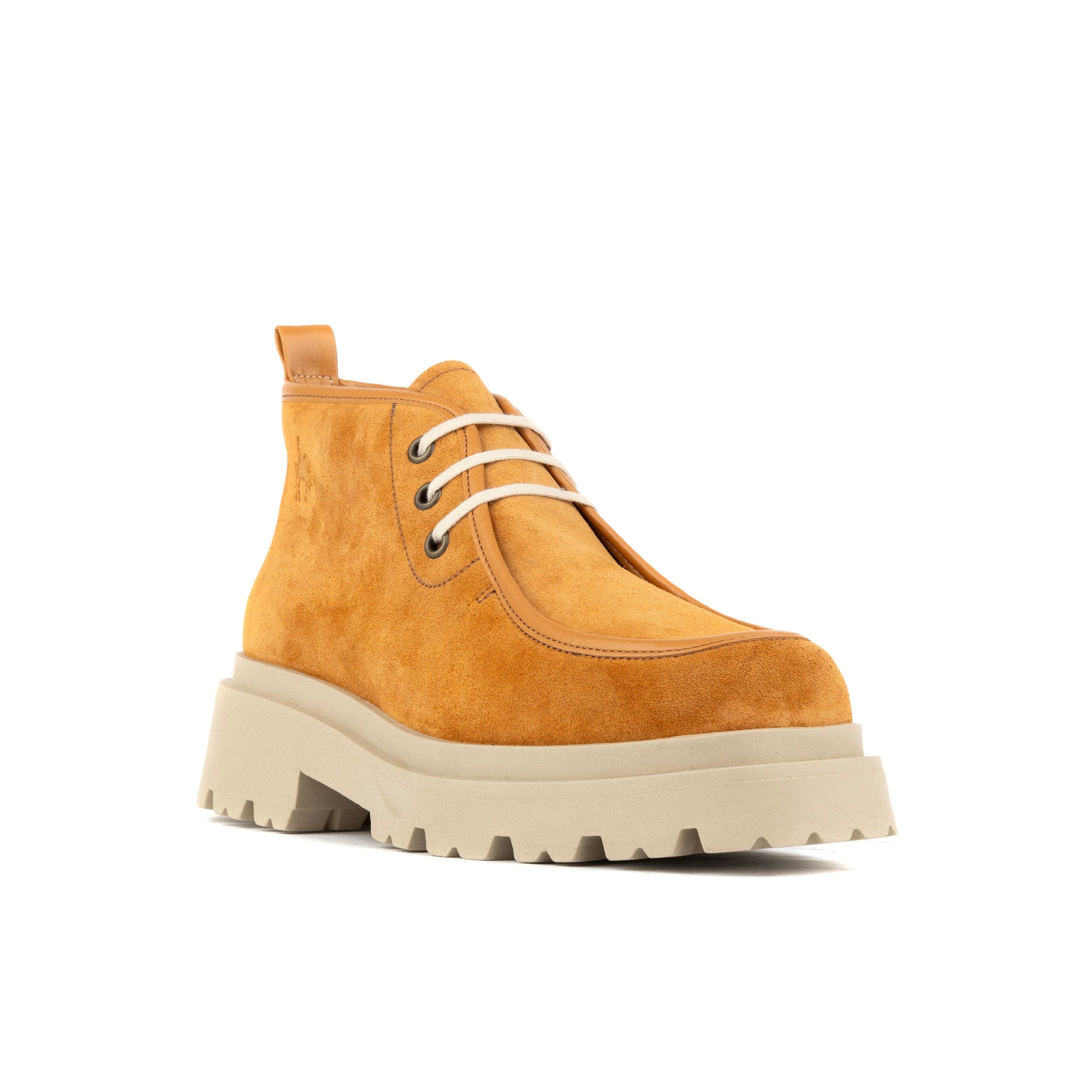 Verona - Brown Suede - Women's Square Toe Chukka Boot - Image 3