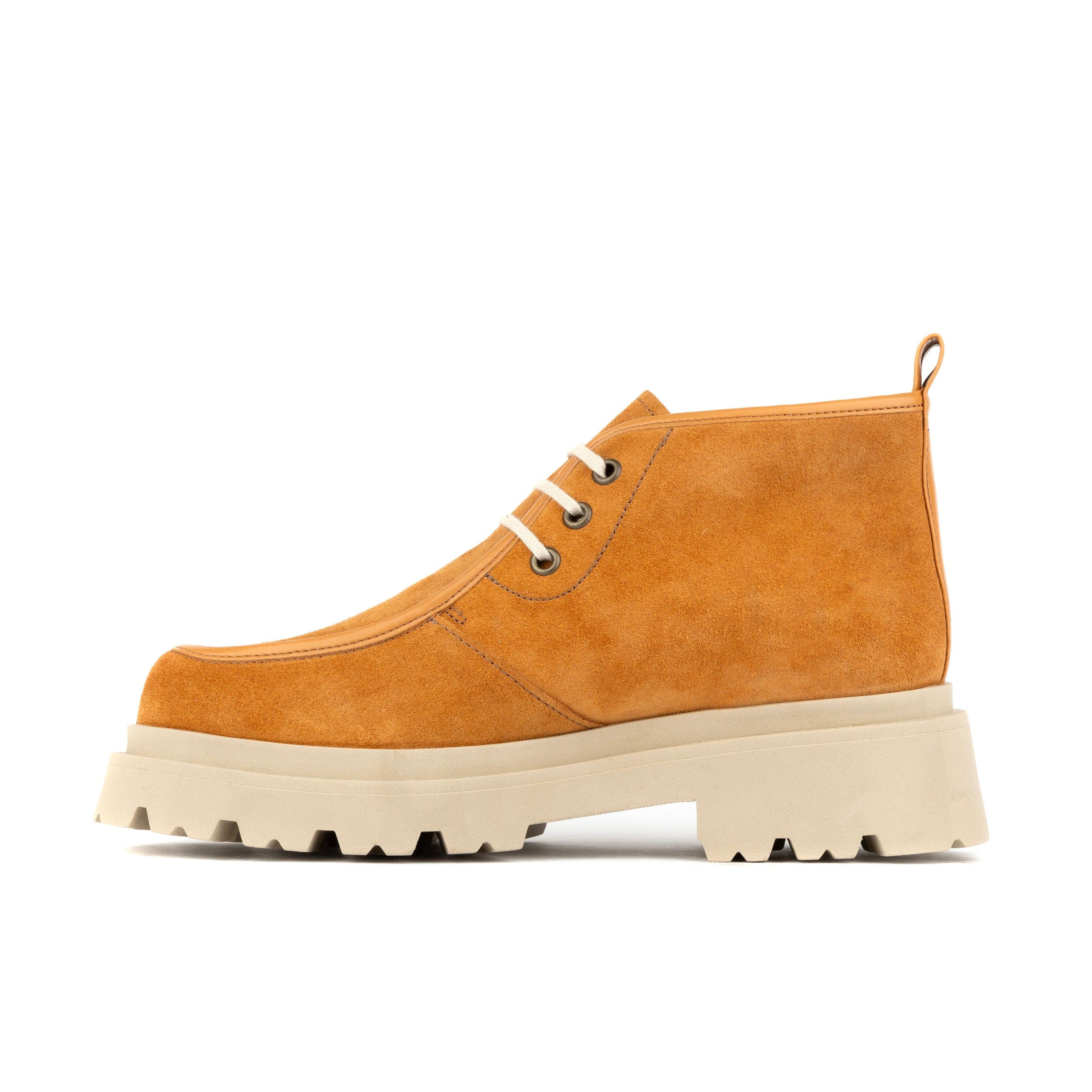 Verona - Brown Suede - Women's Square Toe Chukka Boot - Image 4