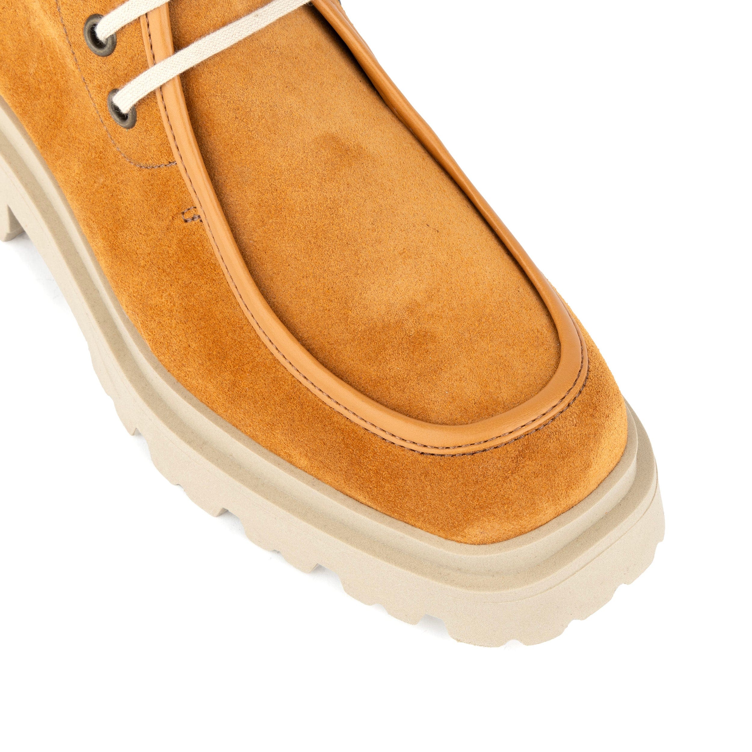 Verona - Brown Suede - Women's Square Toe Chukka Boot - Image 7
