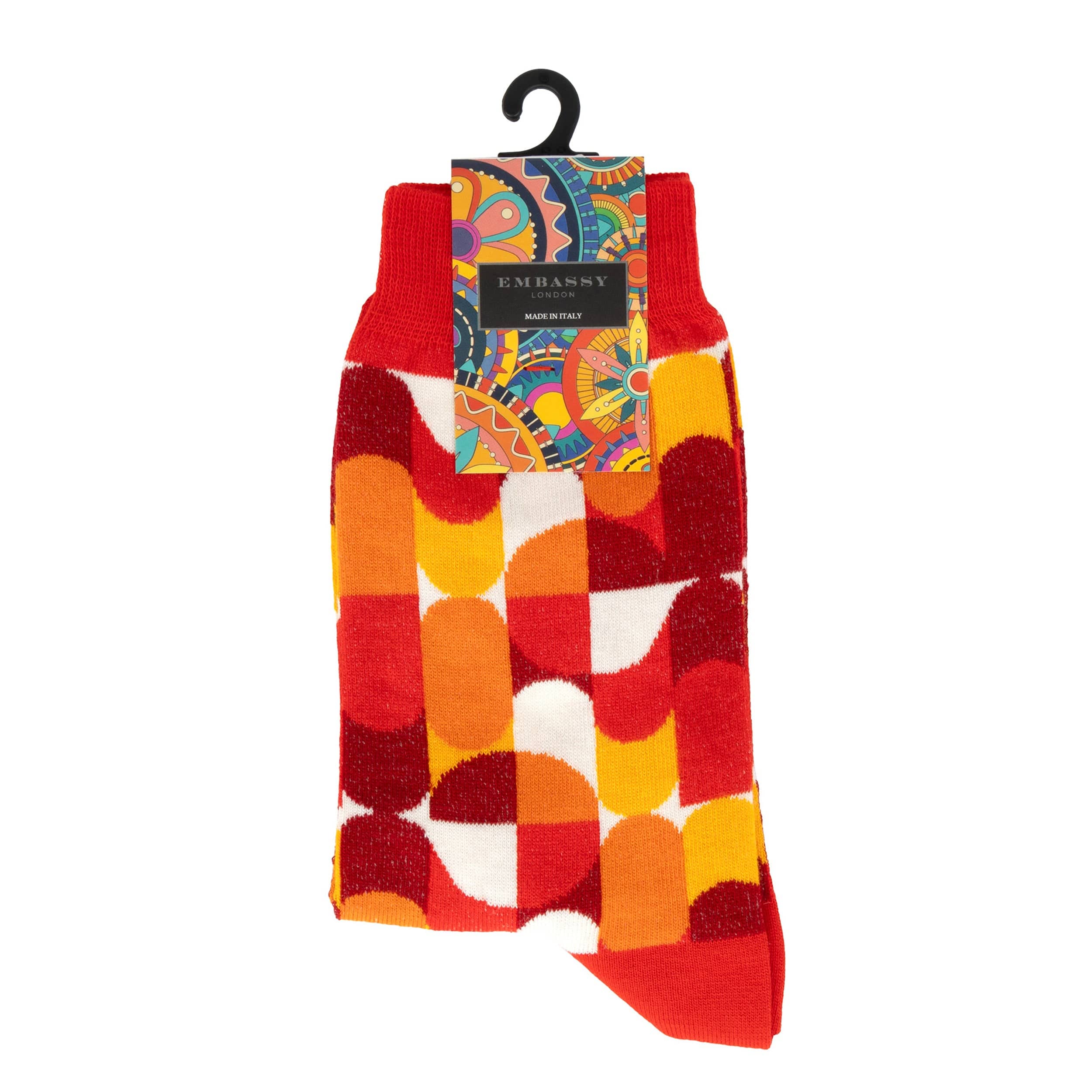 Wiggle - Orange Signature - Women's cotton crew socks UK 3 to 7 - Image 2